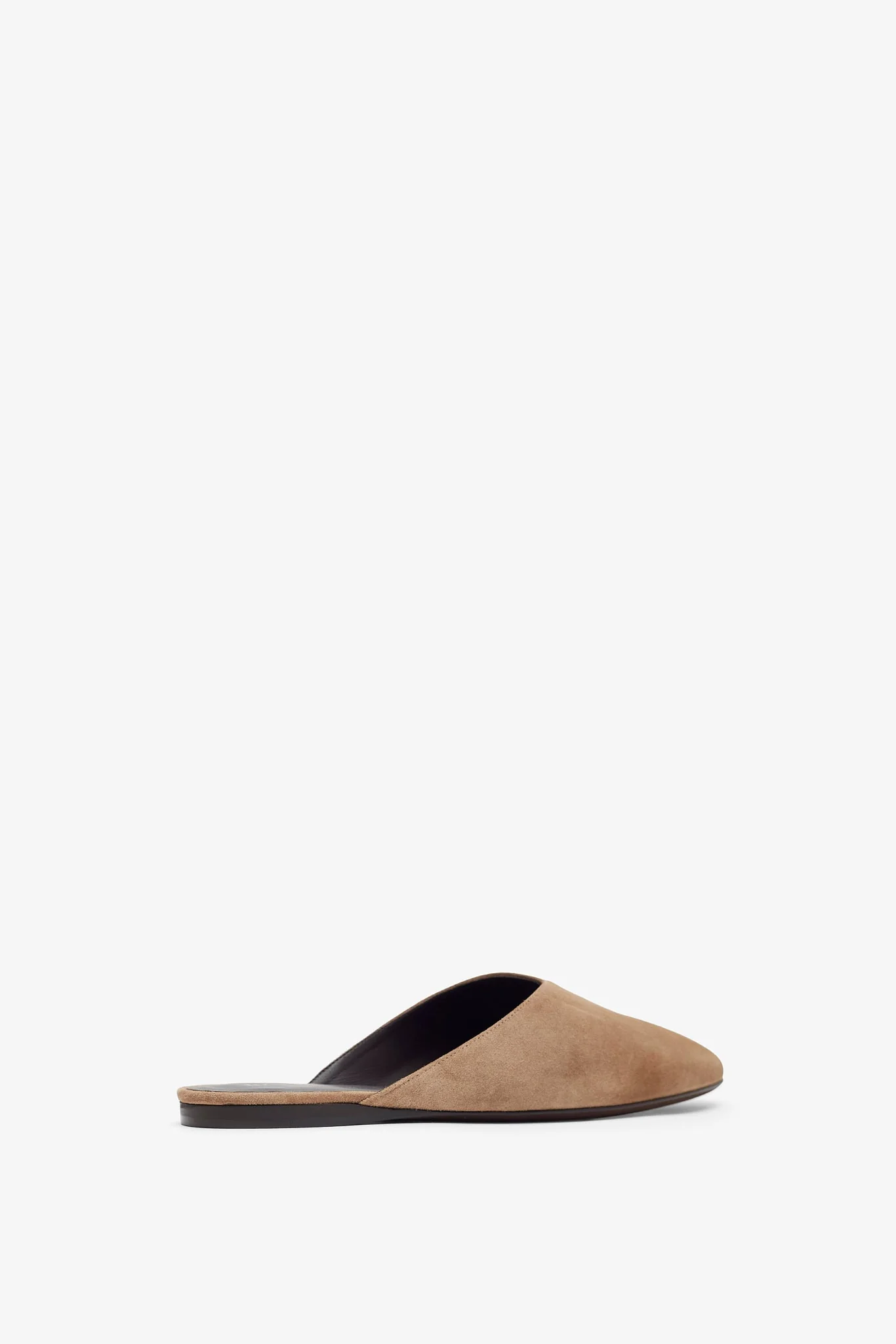Homebody soft brown suede slide sandals - Image 3