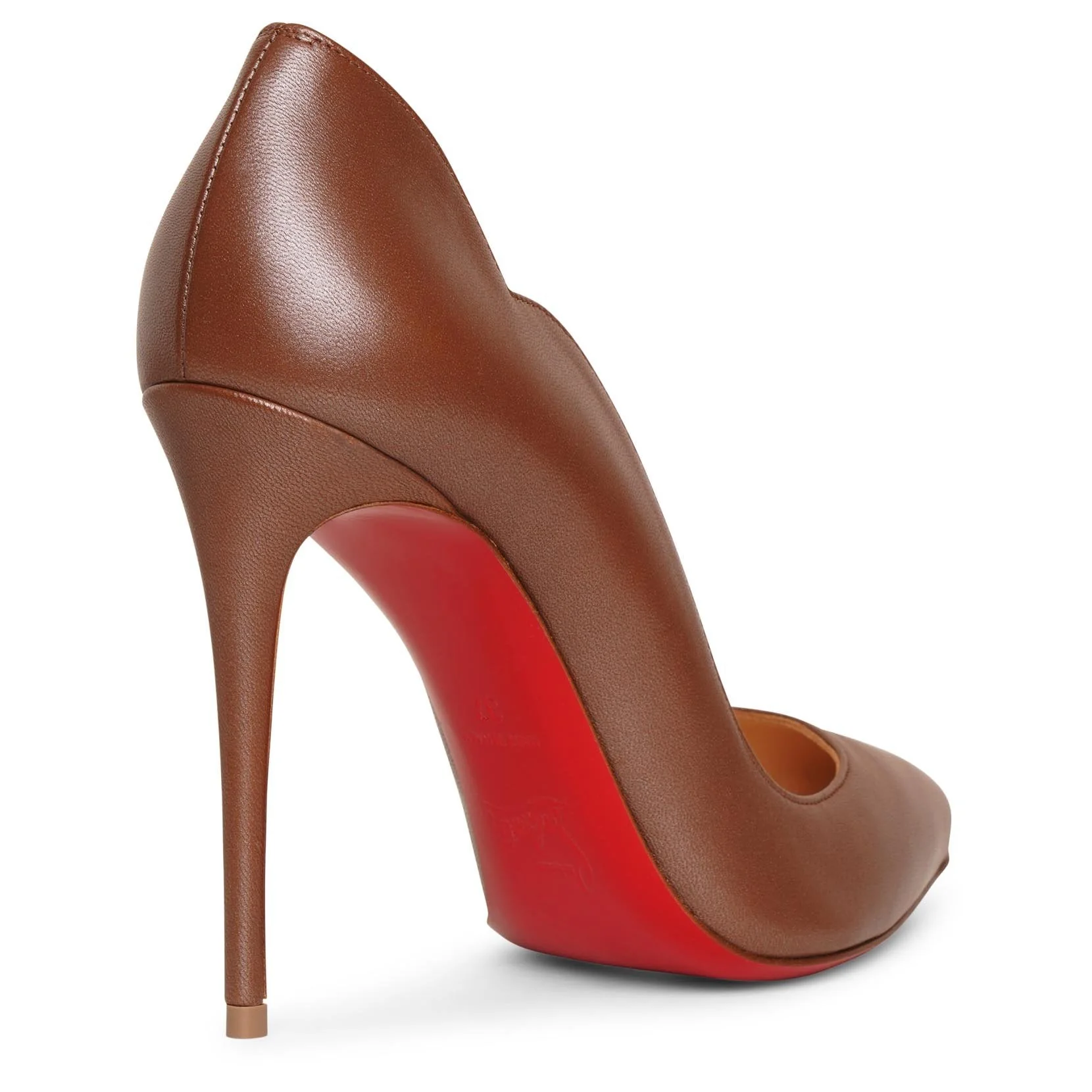 Hot Chick 100 brown nappa pumps - Image 4