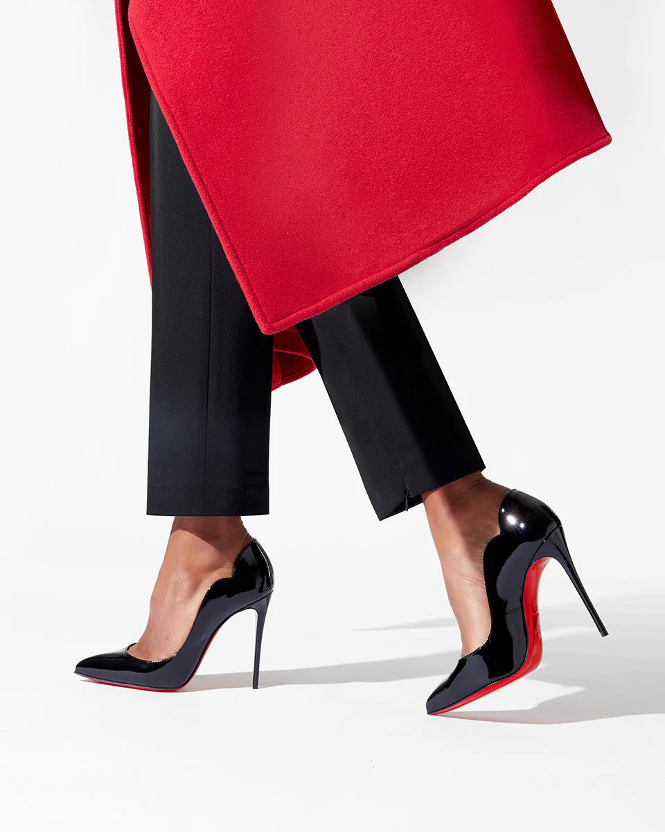 Hot Chick 100 patent black pumps - Image 2