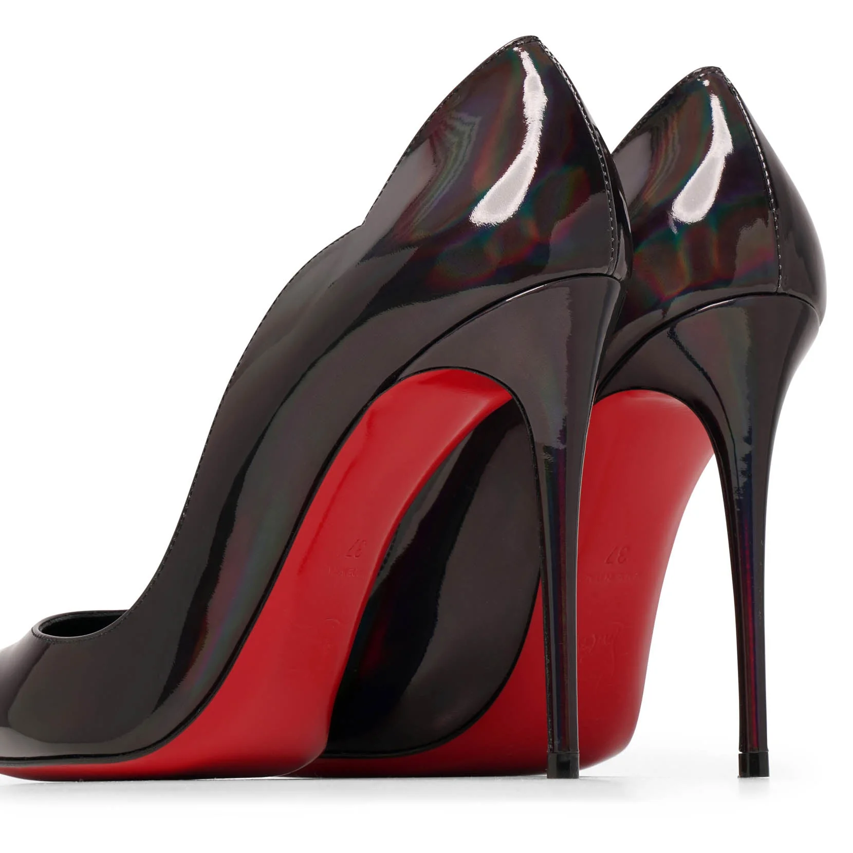 Hot Chick 100 patent psychic black pumps - Image 5