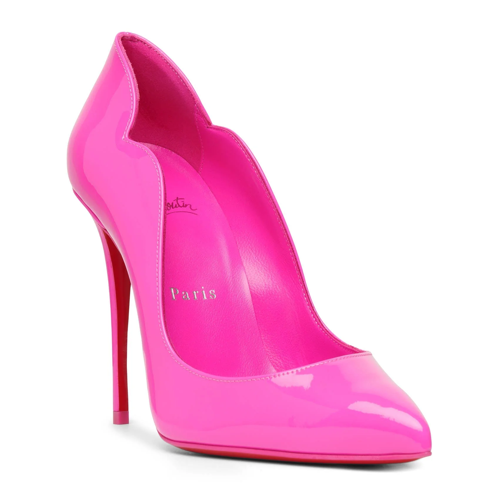 Hot Chick 100 pink patent pumps - Image 3
