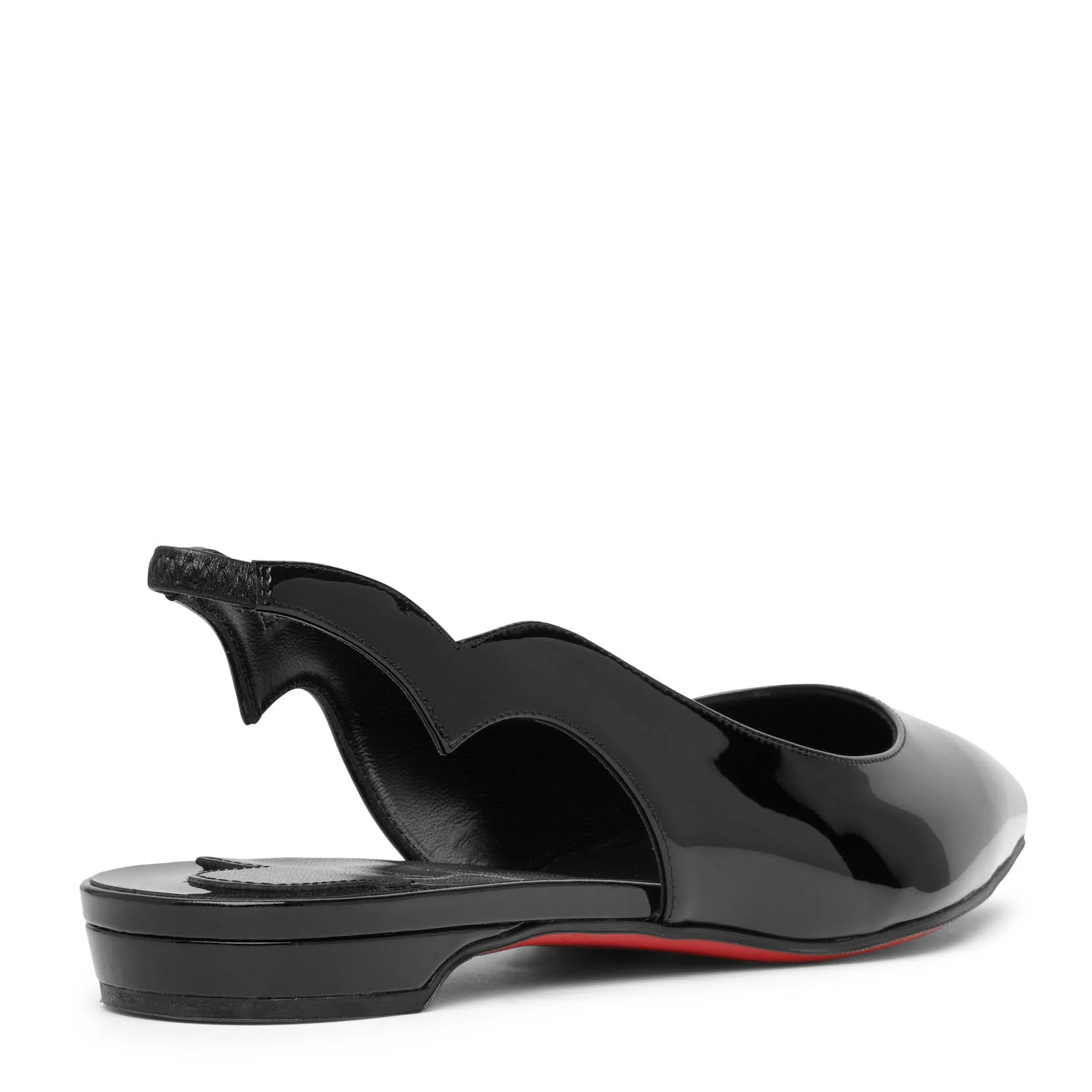Hot Chickita sling black patent flats - Image 4