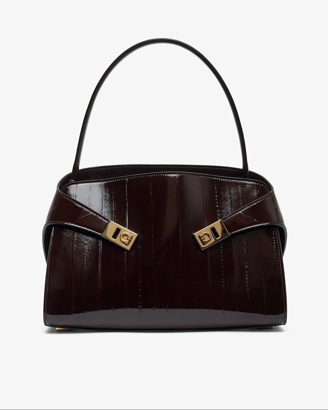 Hug M brown eel shoulder bag