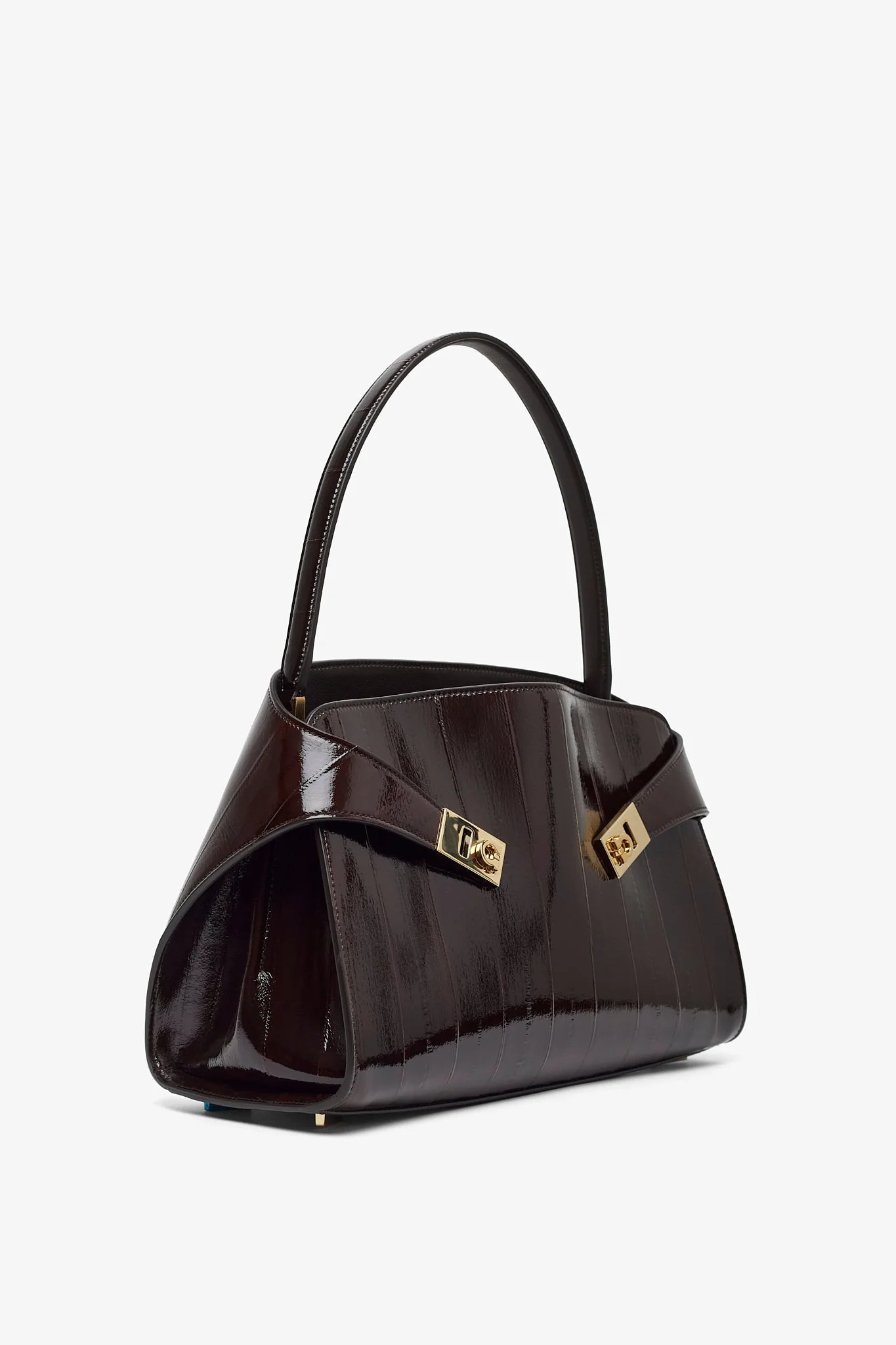 Hug M brown eel shoulder bag - Image 3