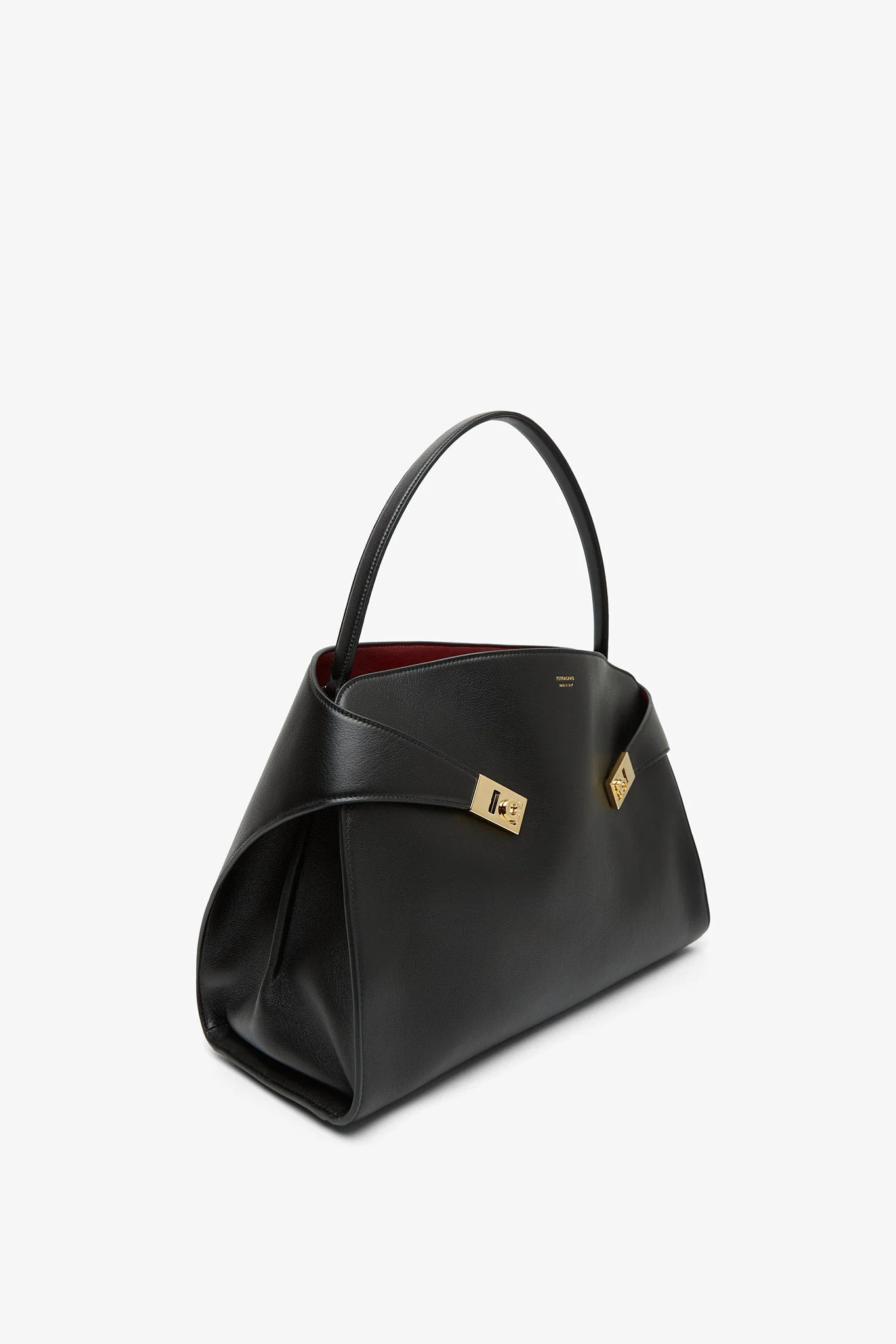 Hug medium black shoulder bag - Image 3