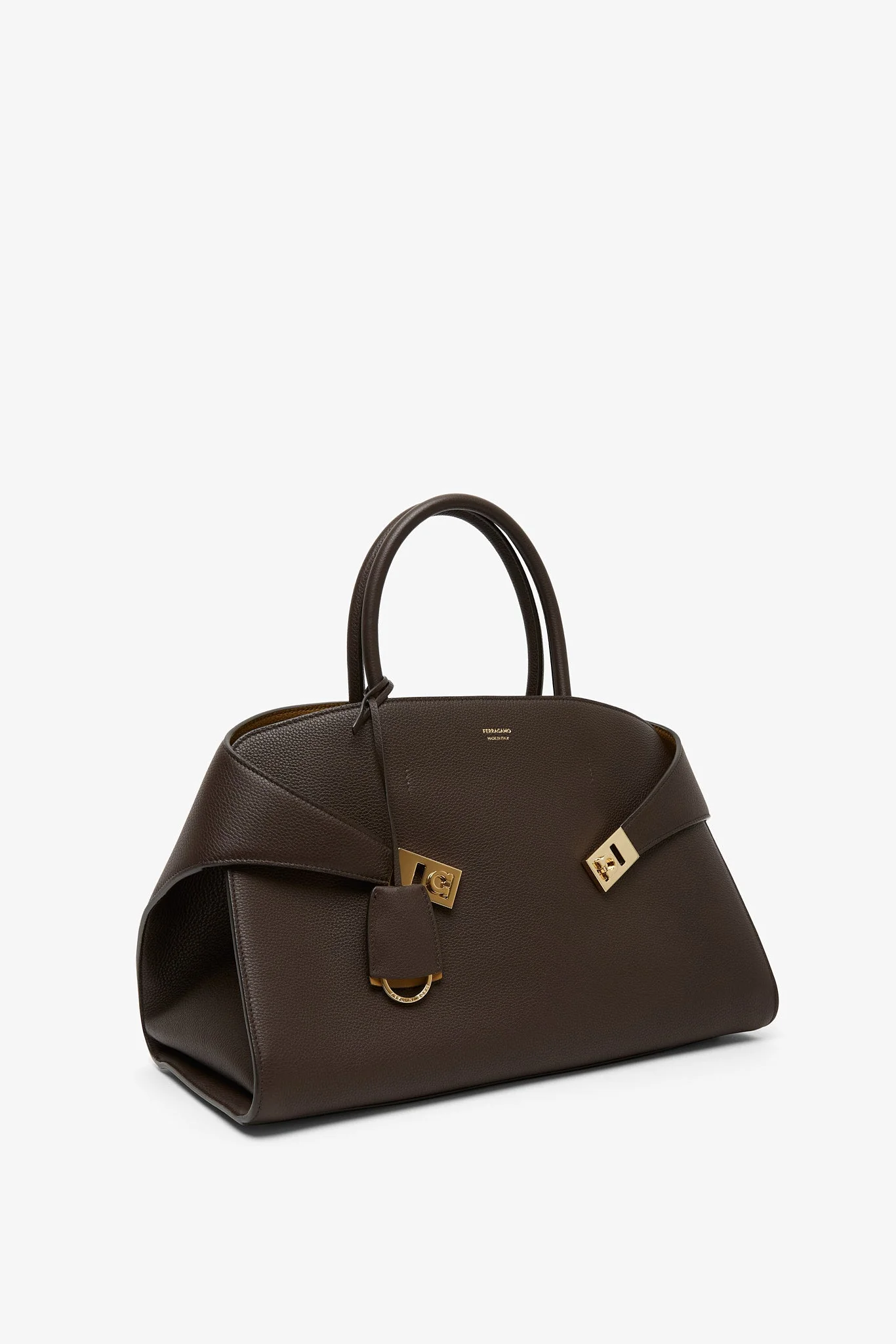 Hug medium dark brown bag - Image 3