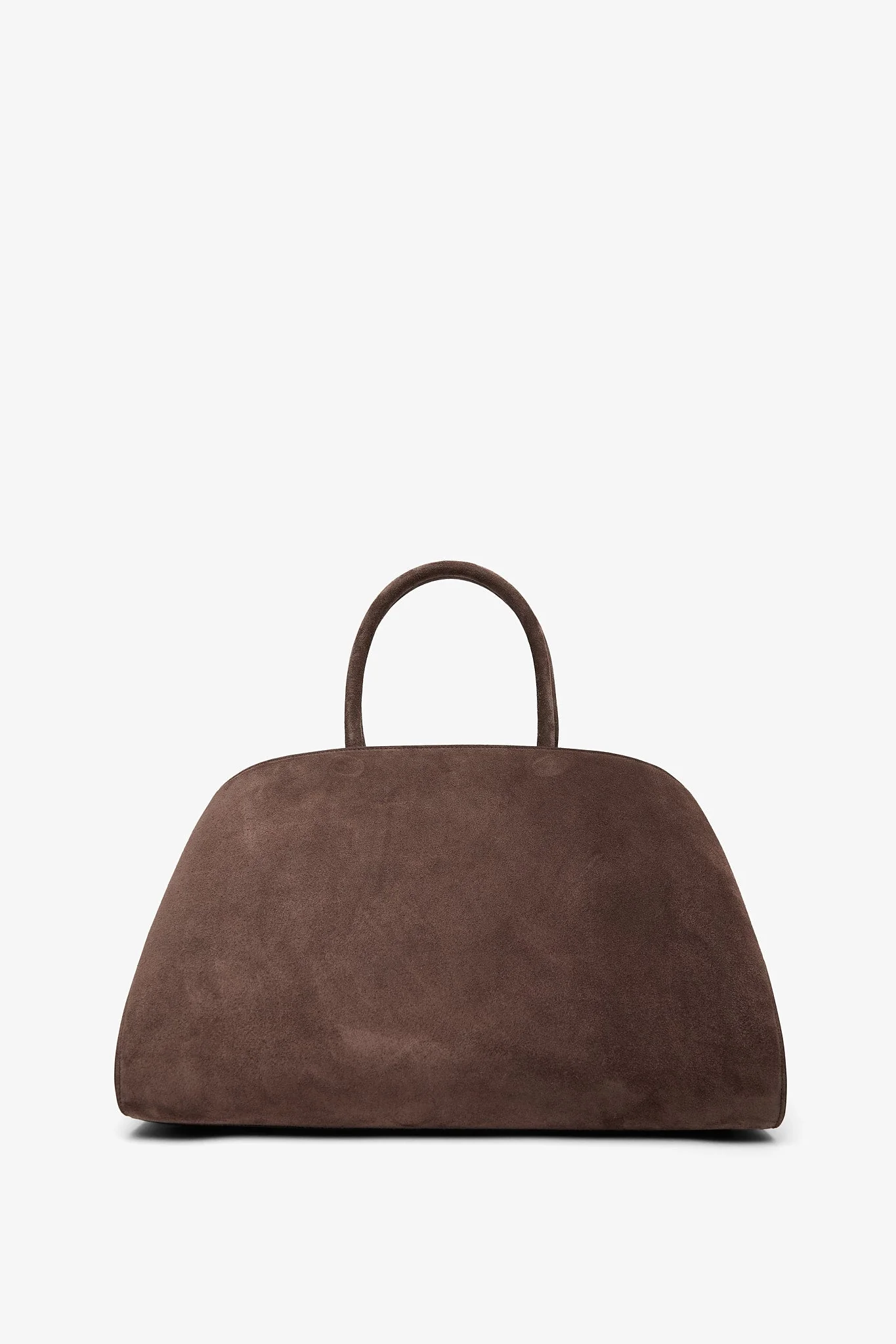 Hug medium dark brown top handle bag - Image 3