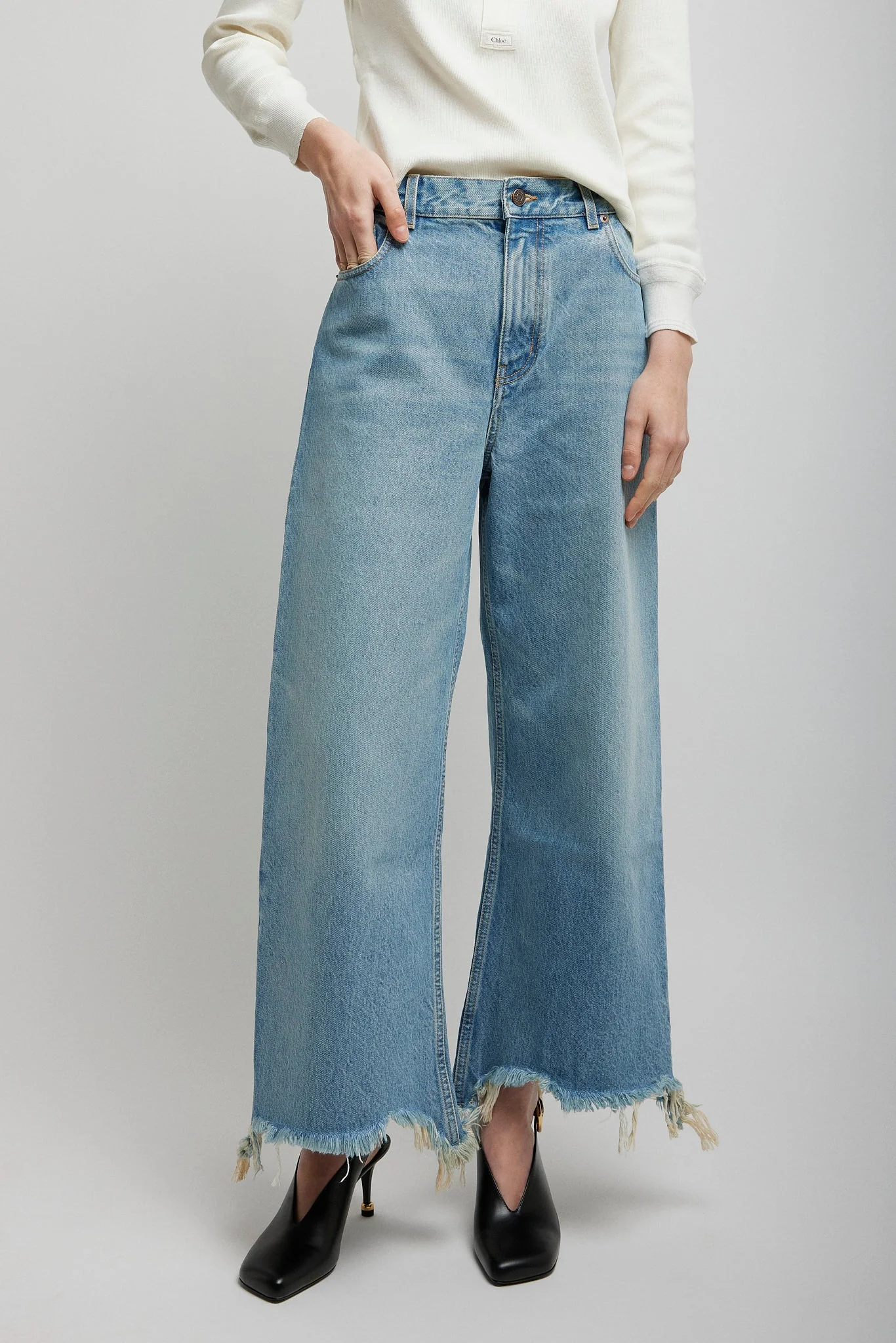 Iced blue trousers - Image 2