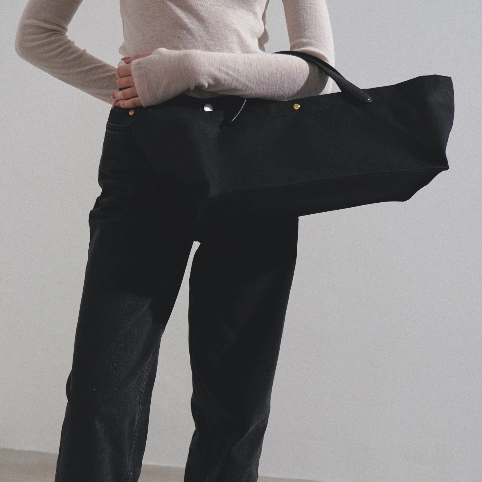 Idaho black canvas bag - Image 6