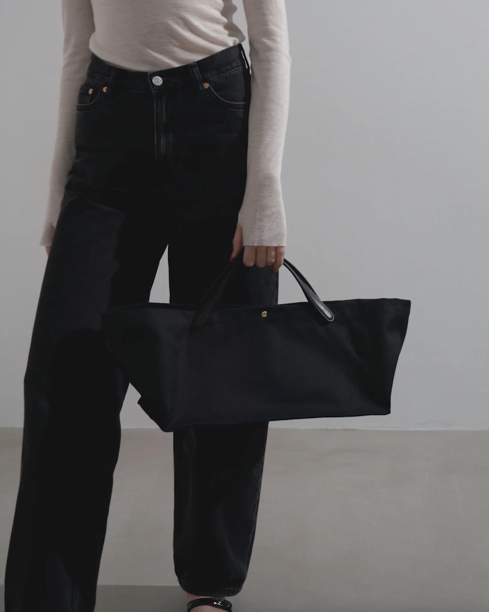 Idaho black canvas bag - Image 7