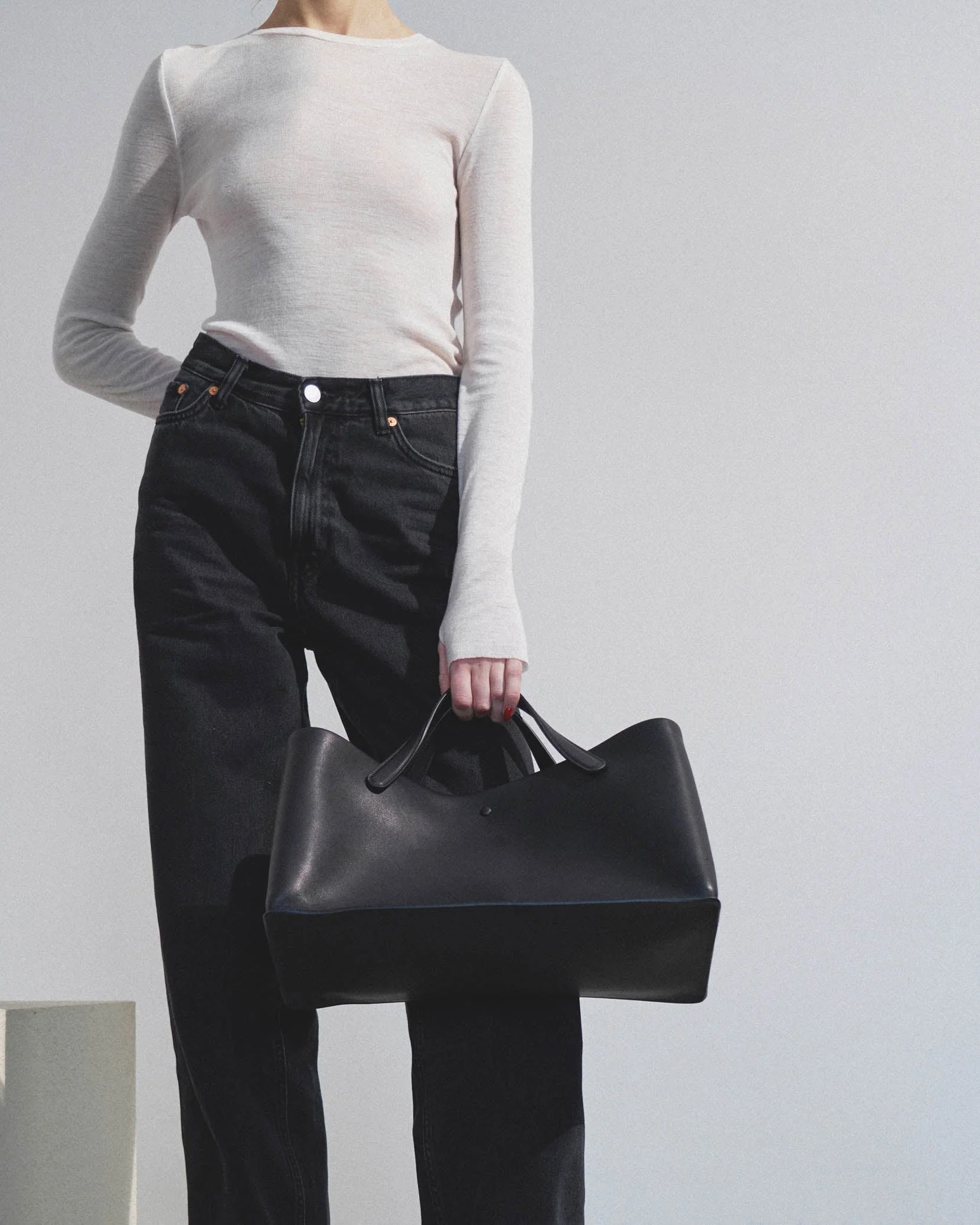 Idaho black leather bag - Image 2