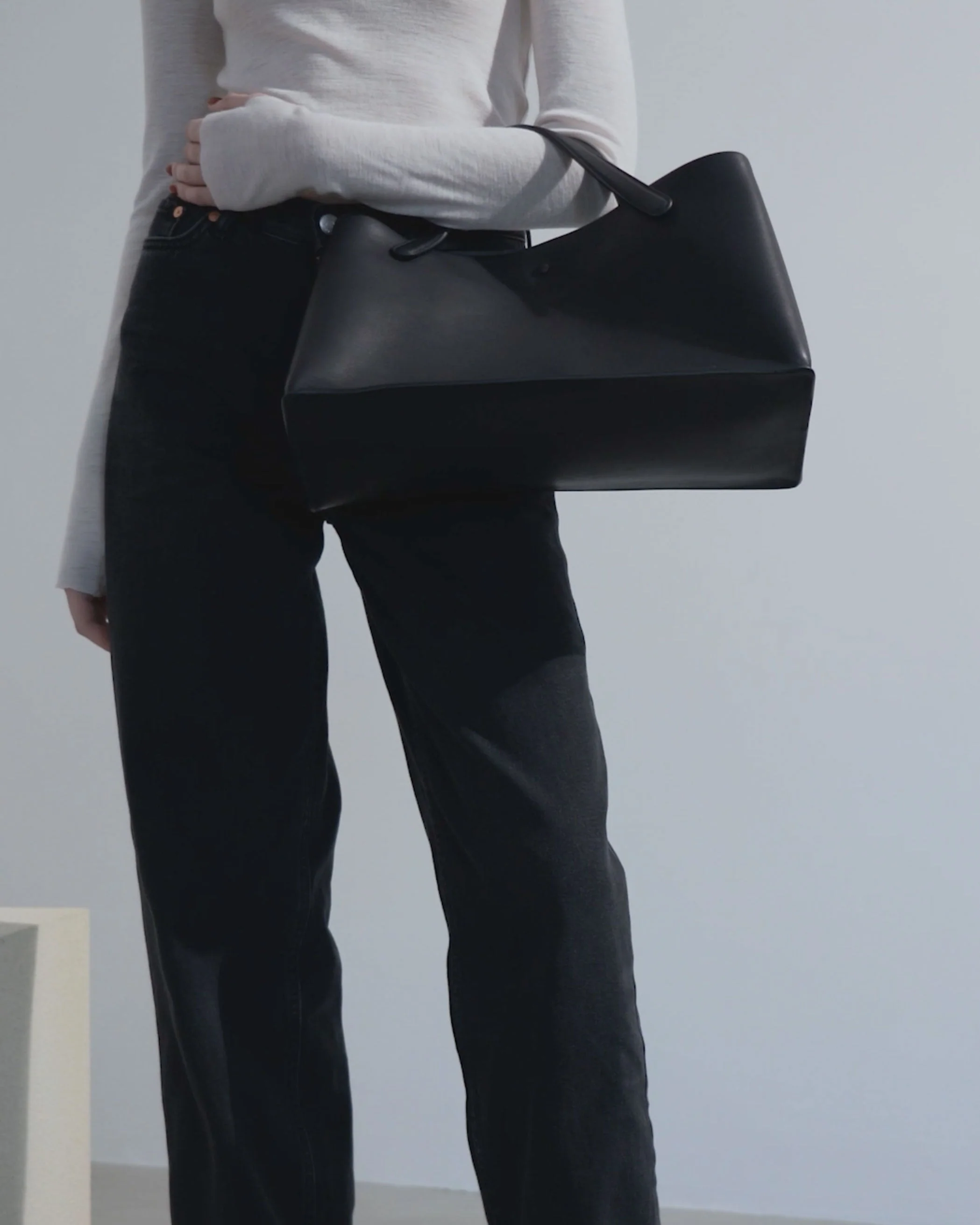 Idaho black leather bag - Image 7