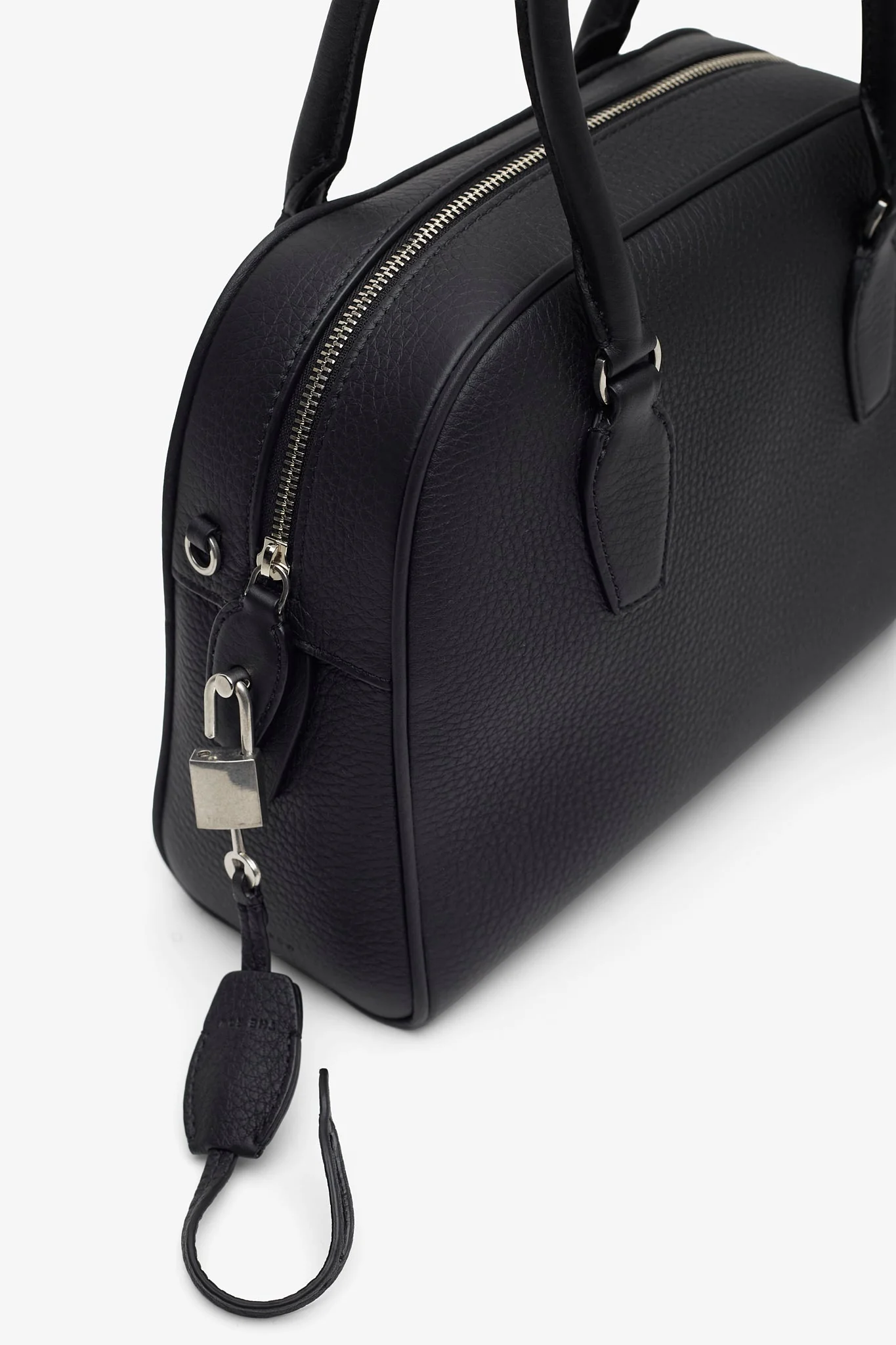 India 10.00 black top handle bag - Image 4