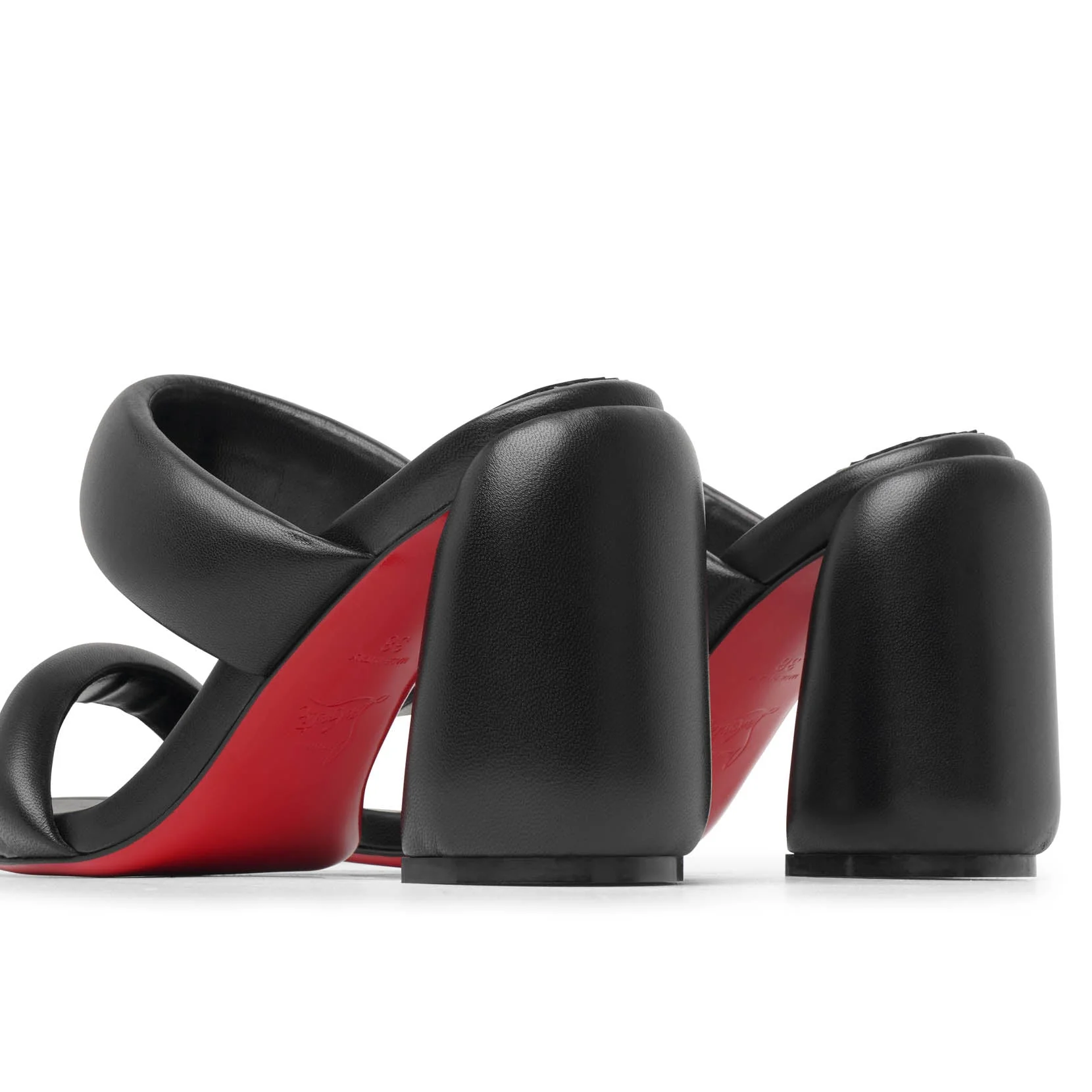 Inflama Sab 85 black leather mules - Image 5