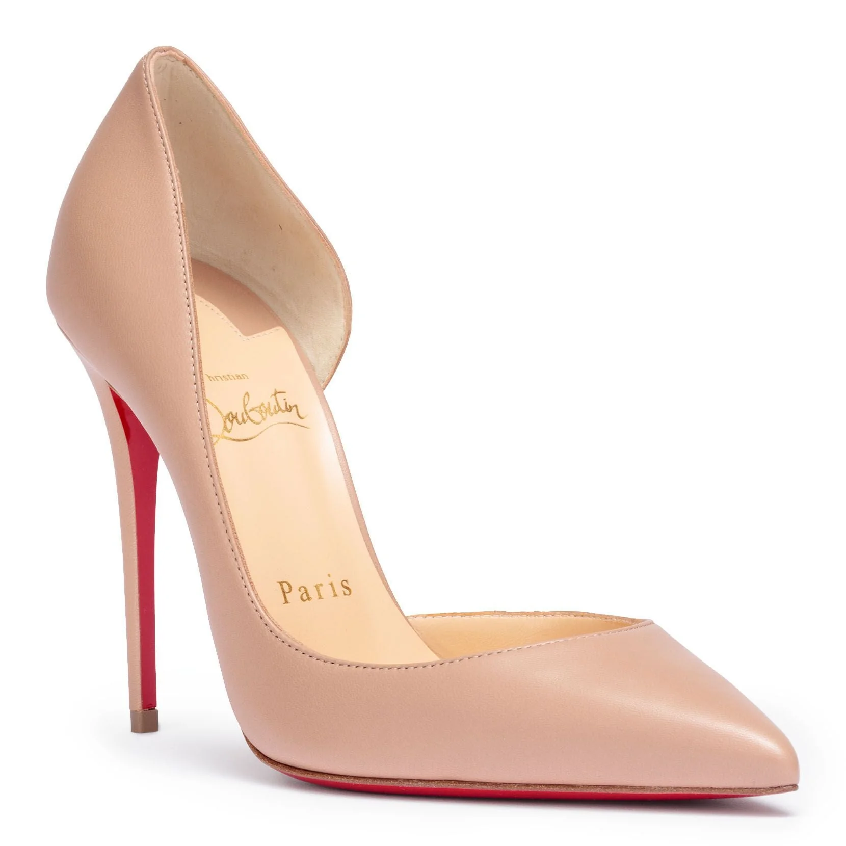 Iriza 100 beige leather pumps - Image 2