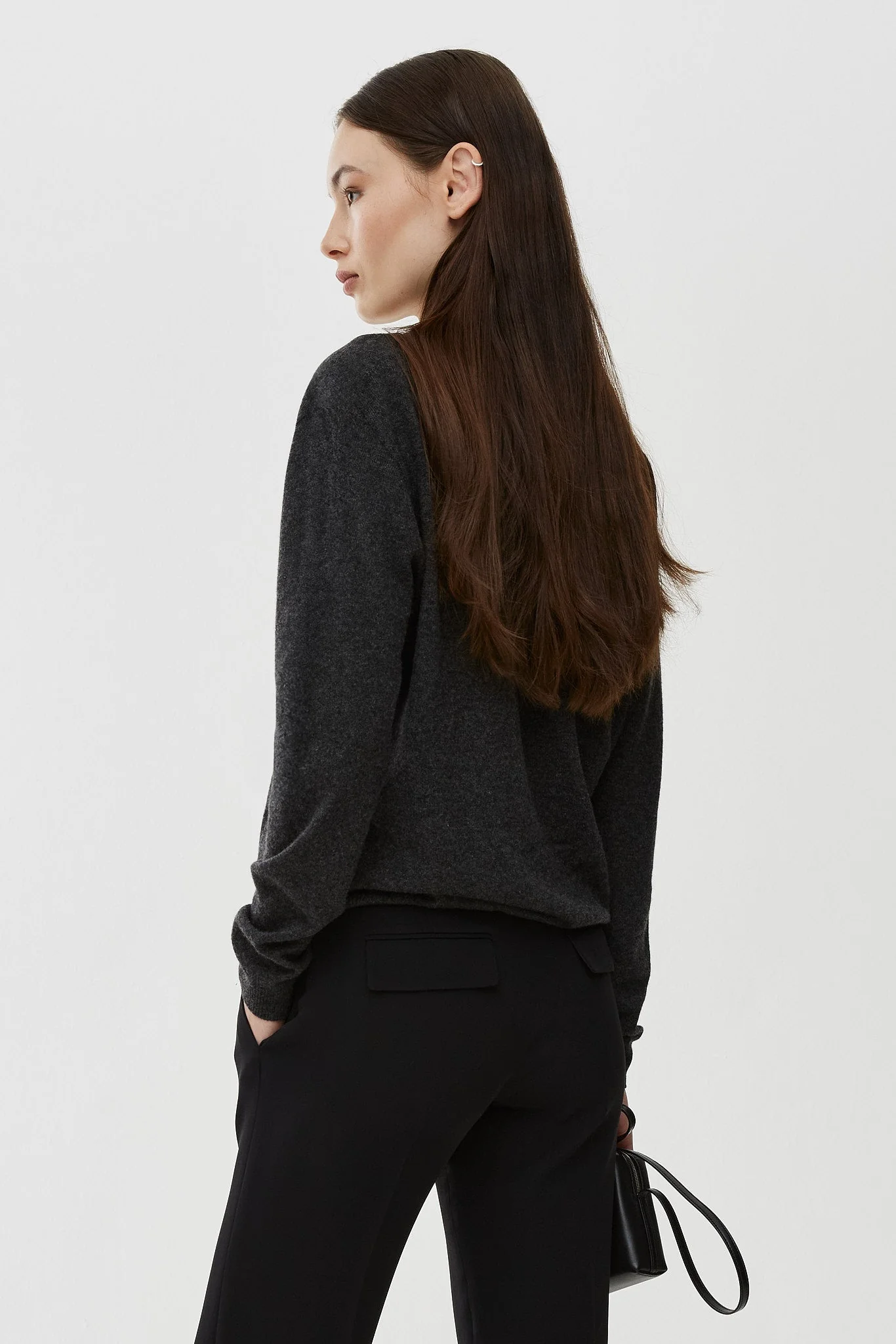 Isaora grey cashmere sweater - Image 4