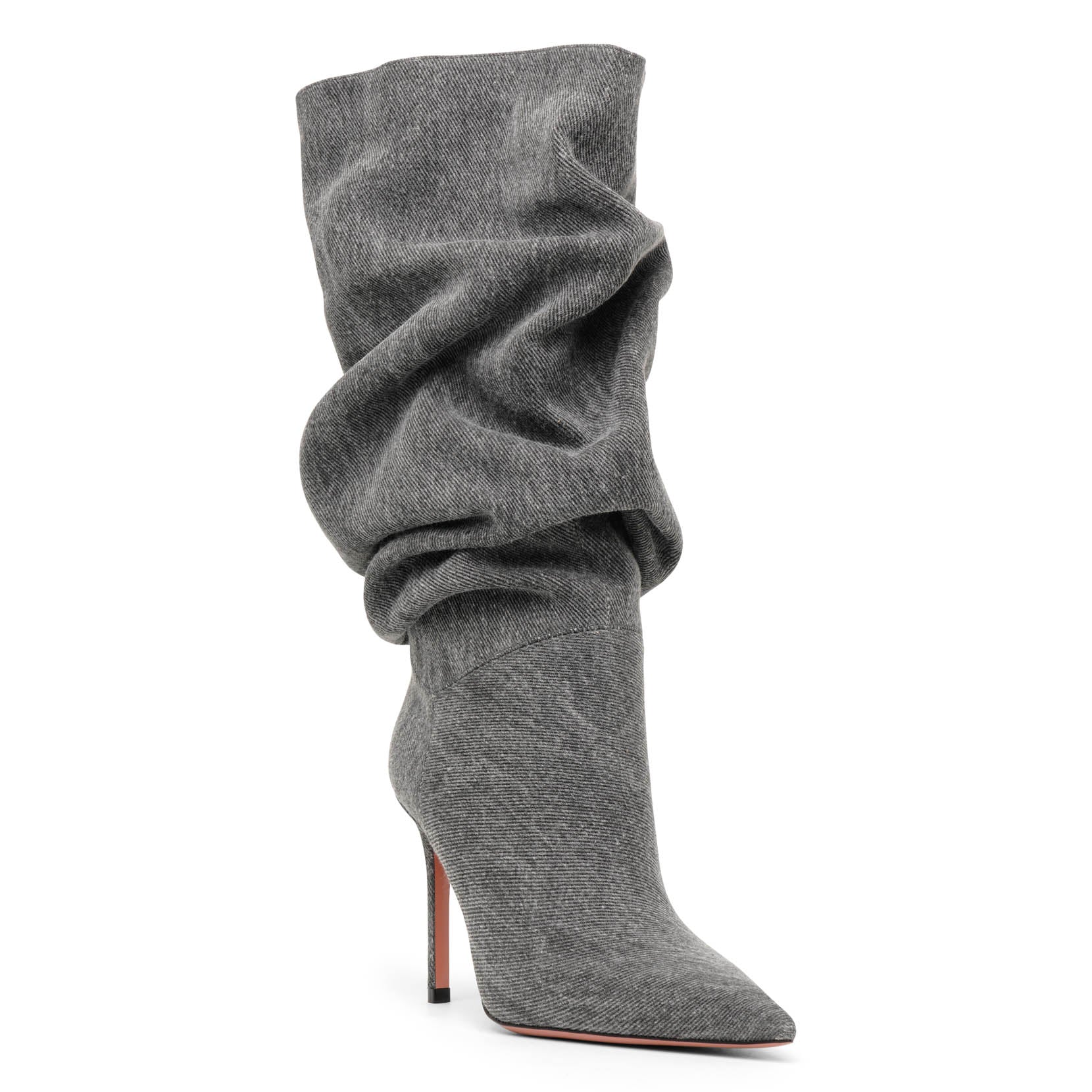 Jahleel 95 grey denim booties - Image 3
