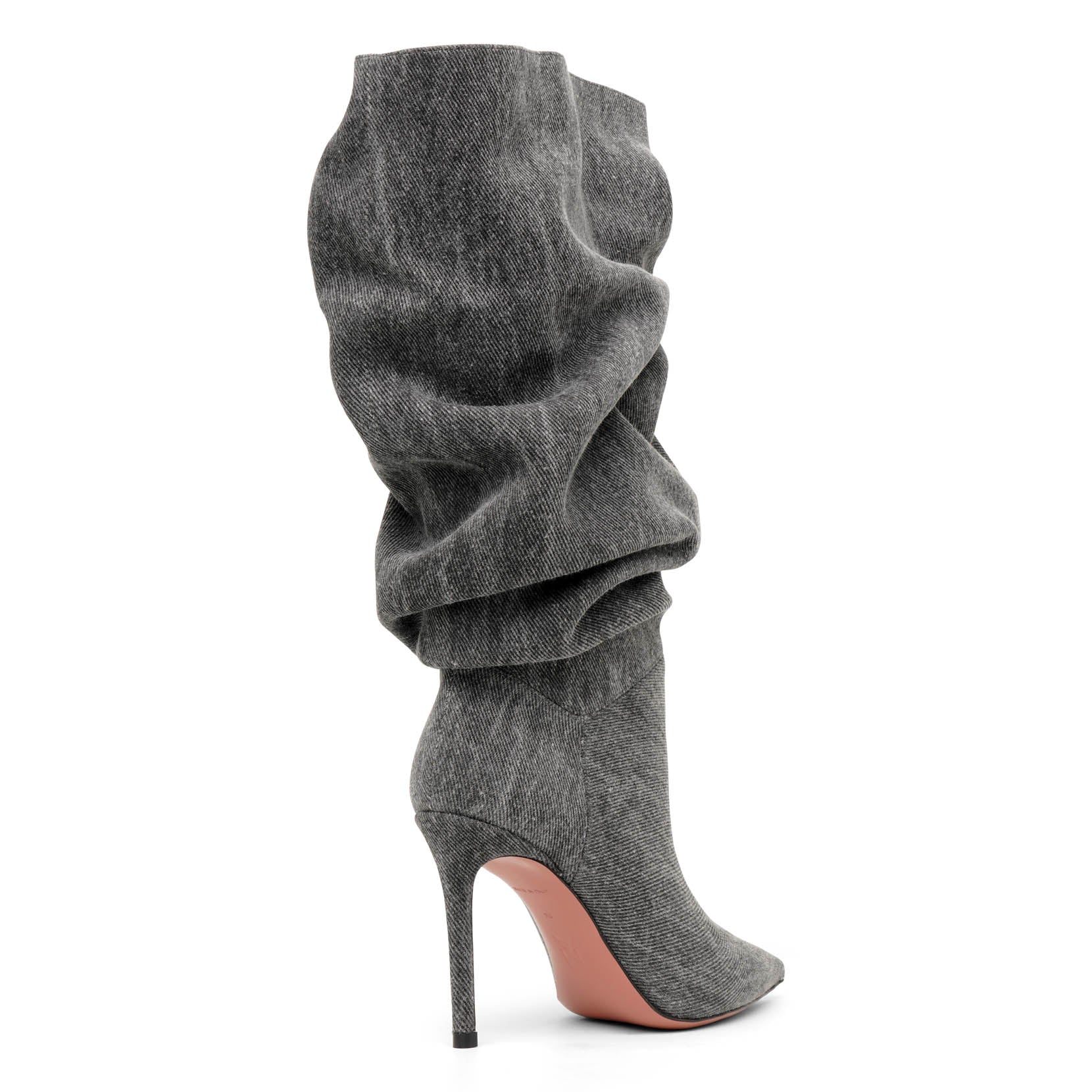 Jahleel 95 grey denim booties - Image 4
