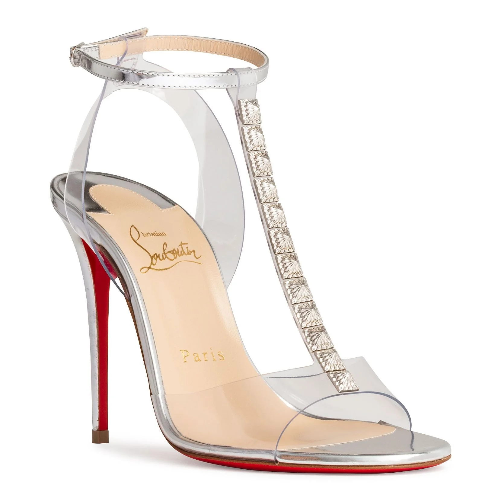Jamais Assez 100 pvc silver sandals - Image 2