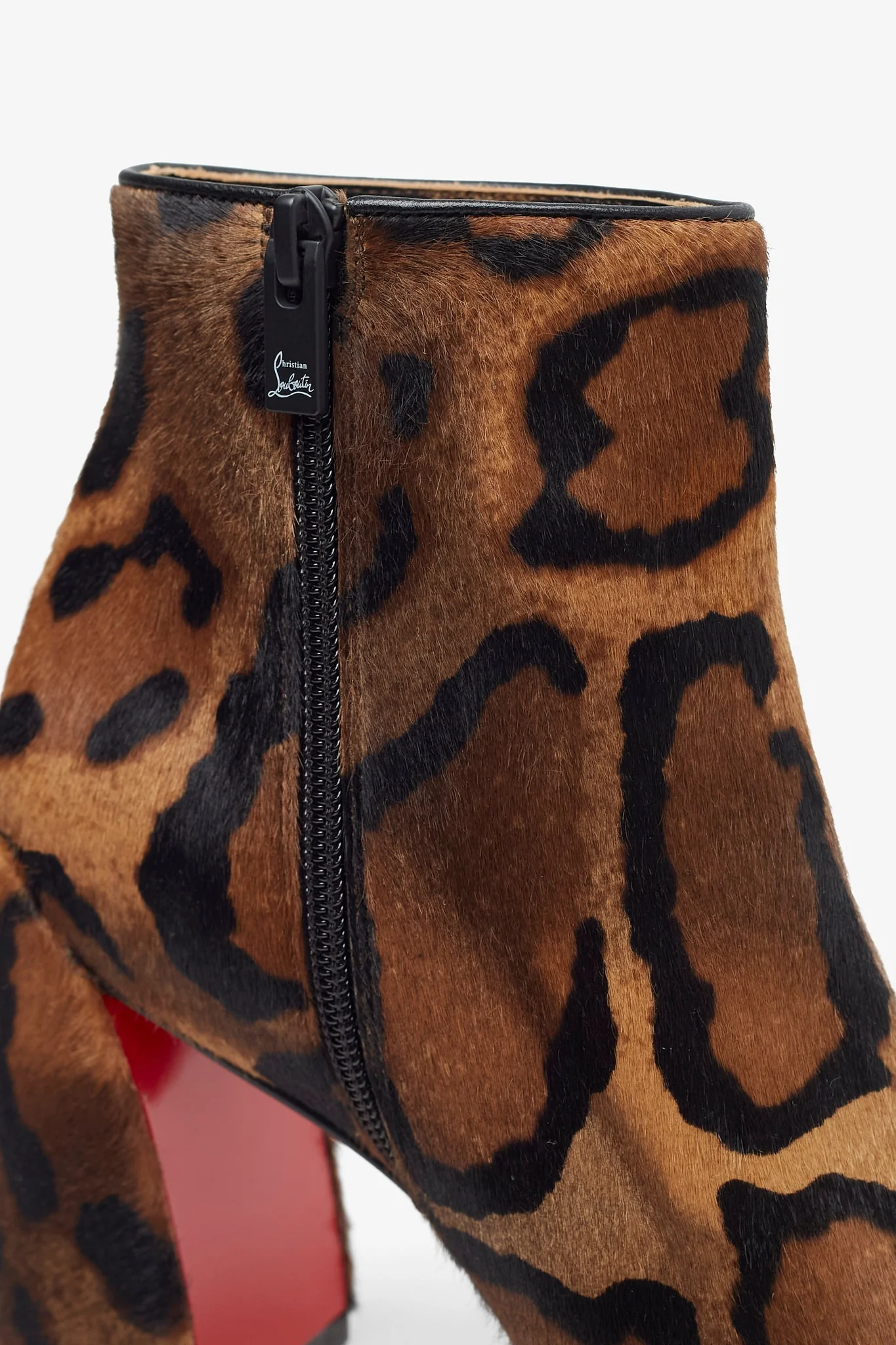 Jane 85 leopard ankle boots - Image 5