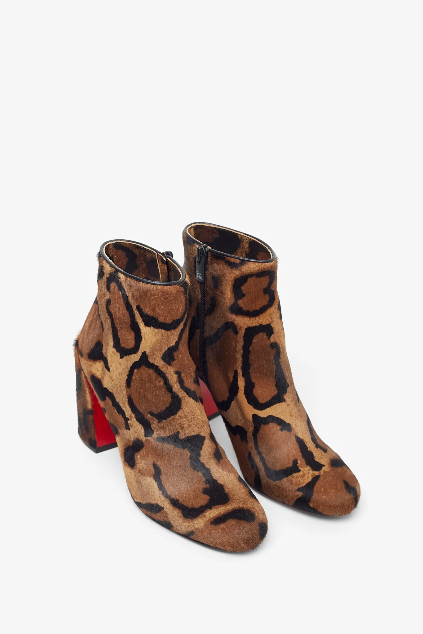 Jane 85 leopard ankle boots - Image 6