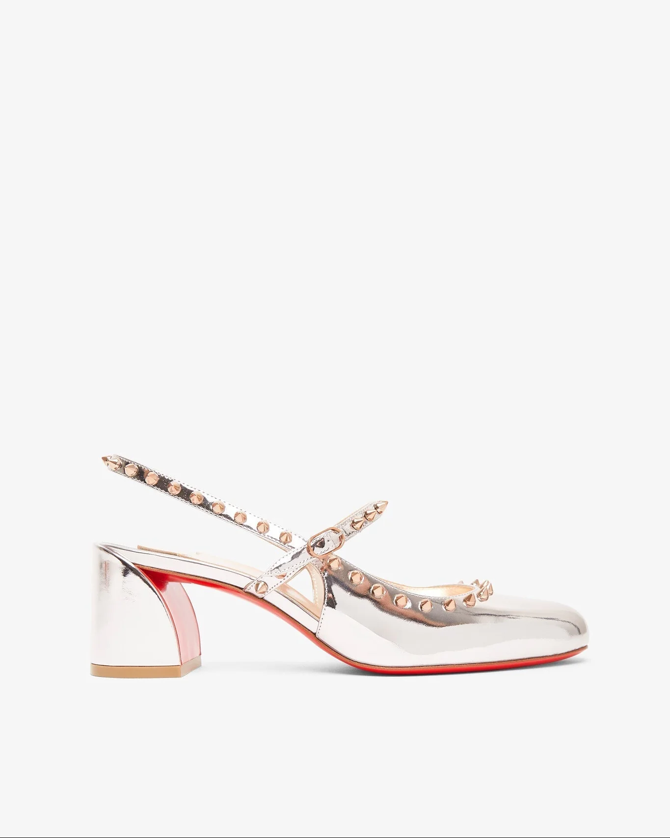 Janispikes 55 metallic pumps