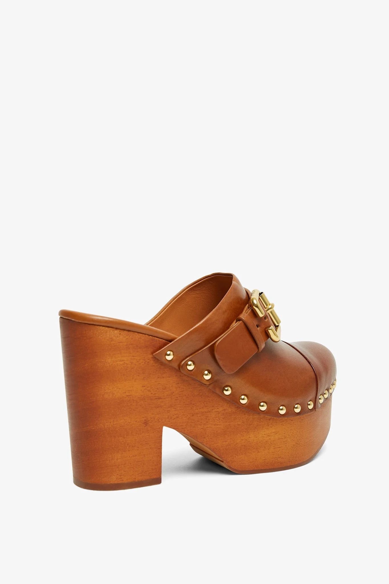 Jeannette tan clogs - Image 3