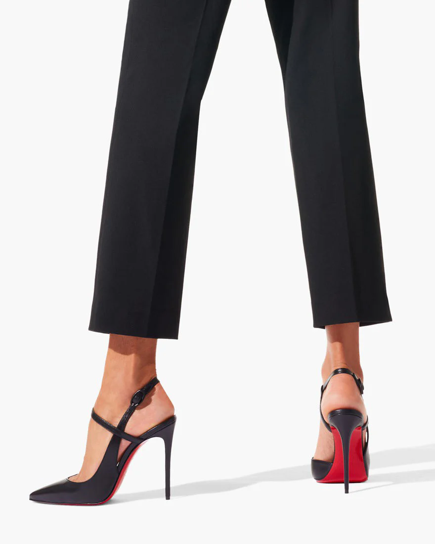 Jenlove 100 black leather pumps - Image 2