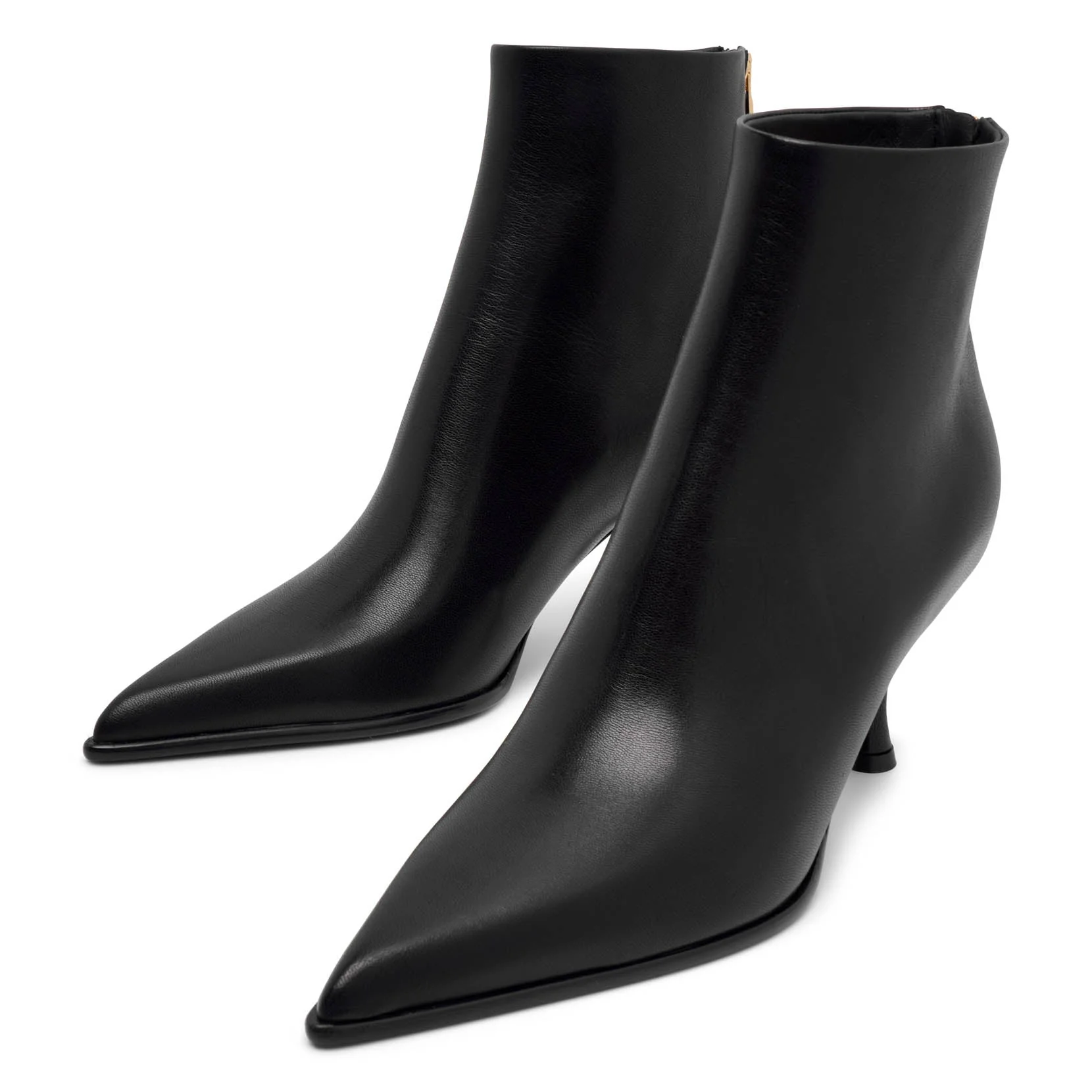 Joelle 70 black leather boots - Image 5