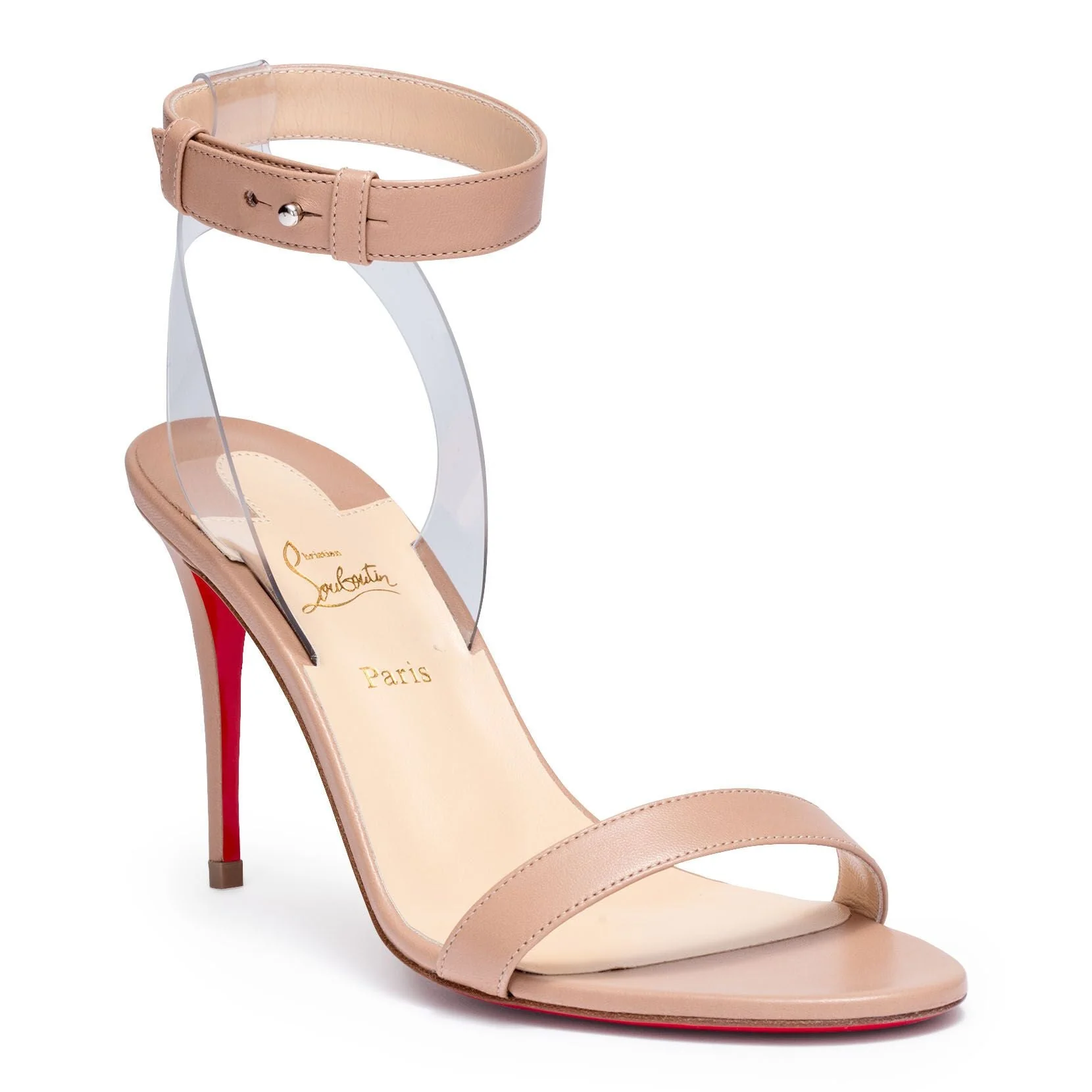 Jonatina 85 beige leather sandals - Image 2