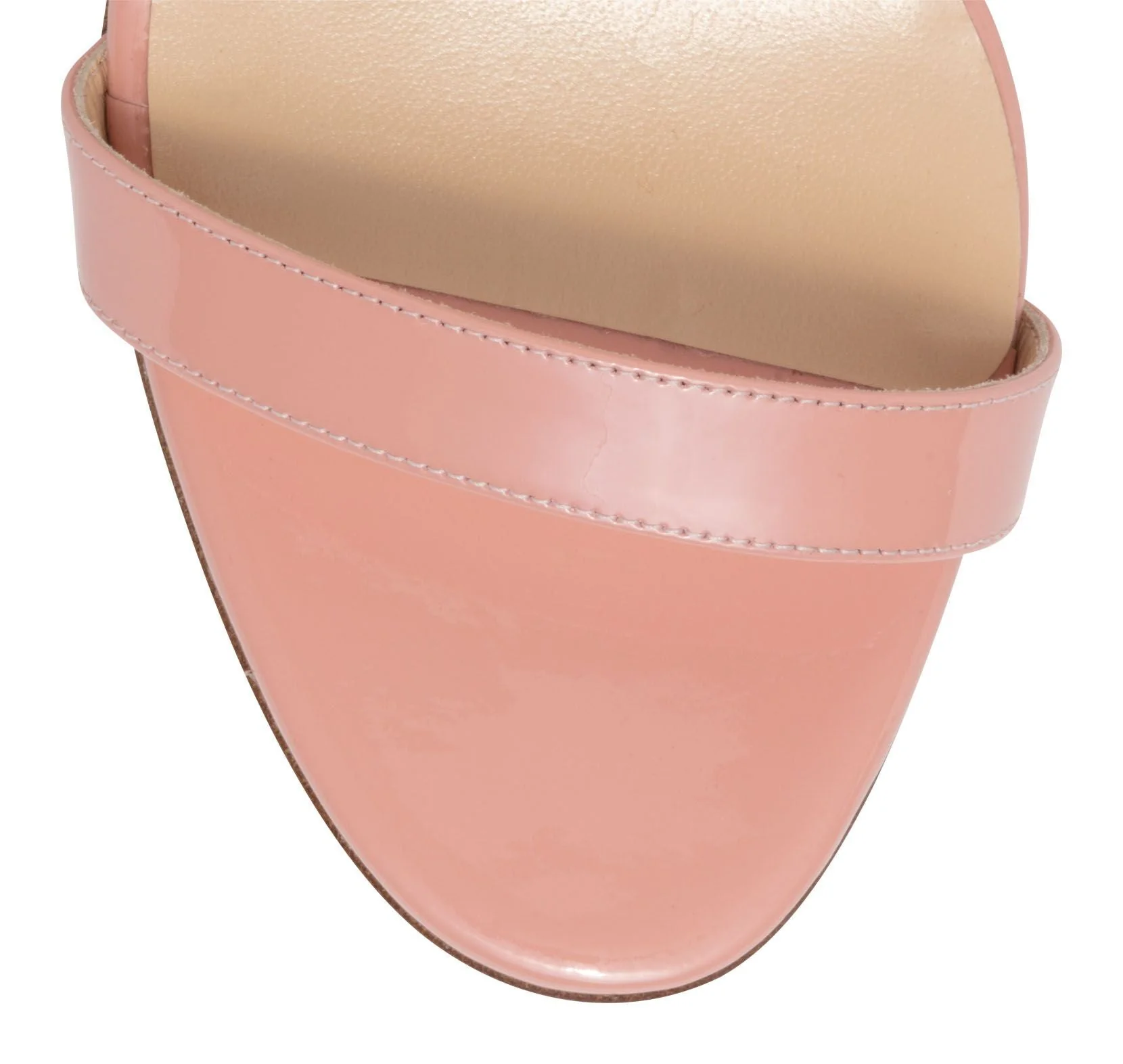 Jonatina 85 light pink patent sandals - Image 4