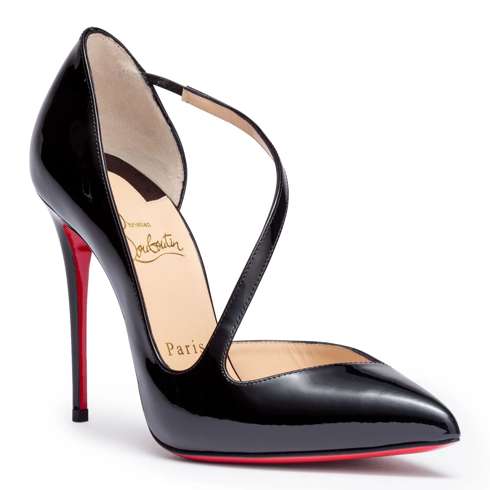 Jumping 100 patent black sandals - Image 2