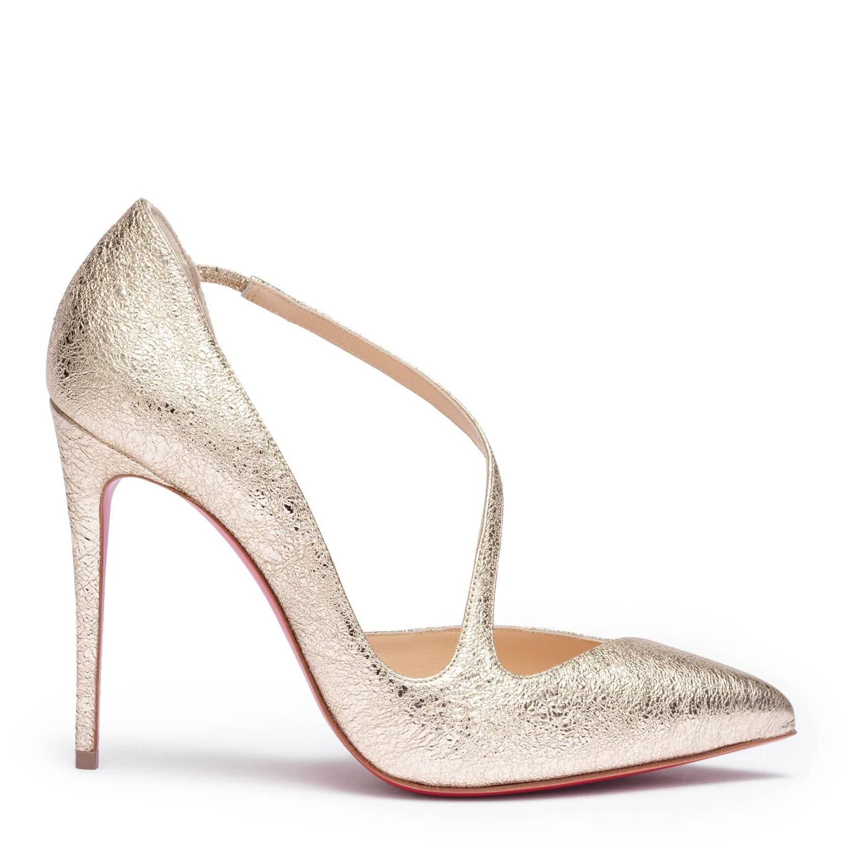 Jumping 100 vintage platinum pumps