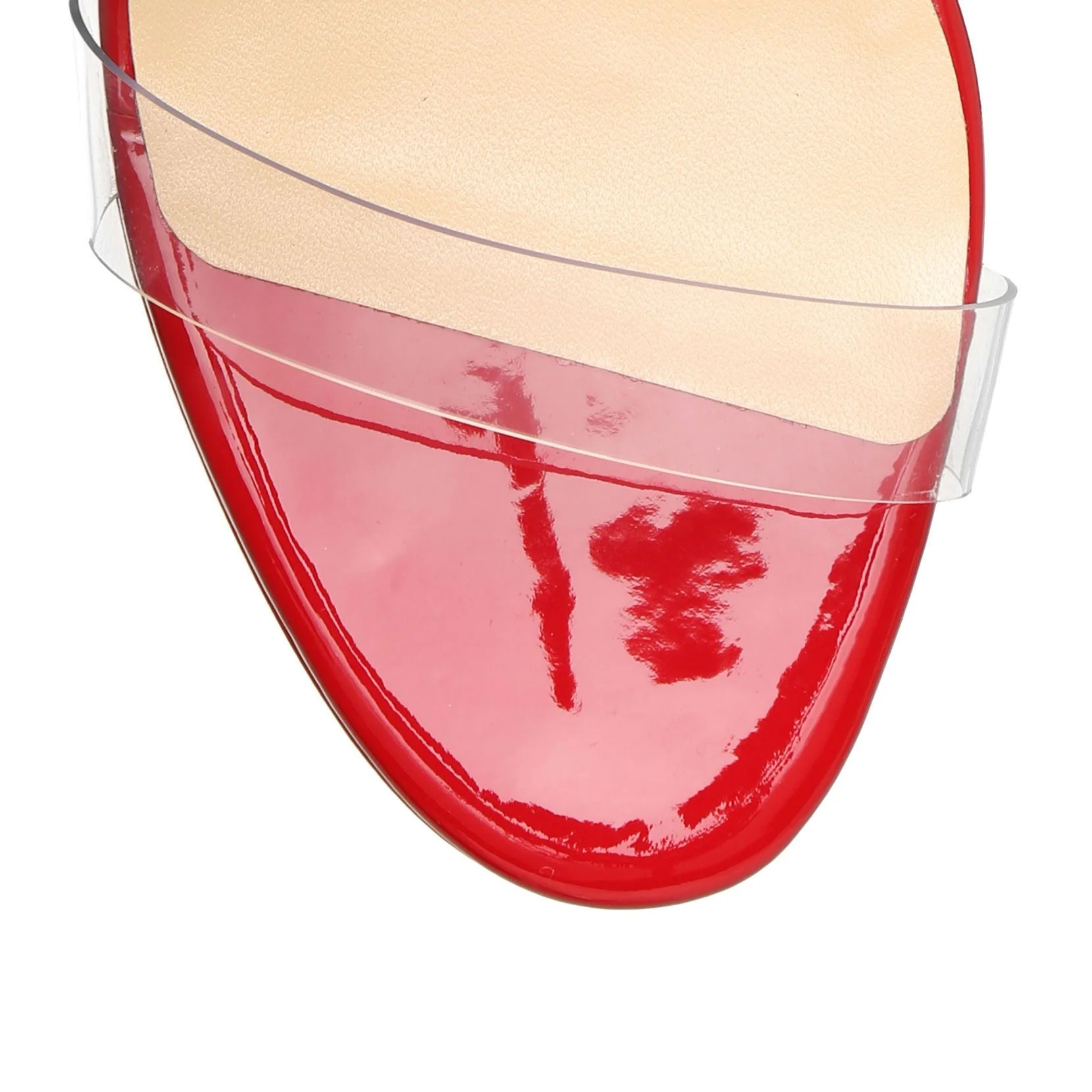 Just Nothing 85 patent pvc sandals - Image 4