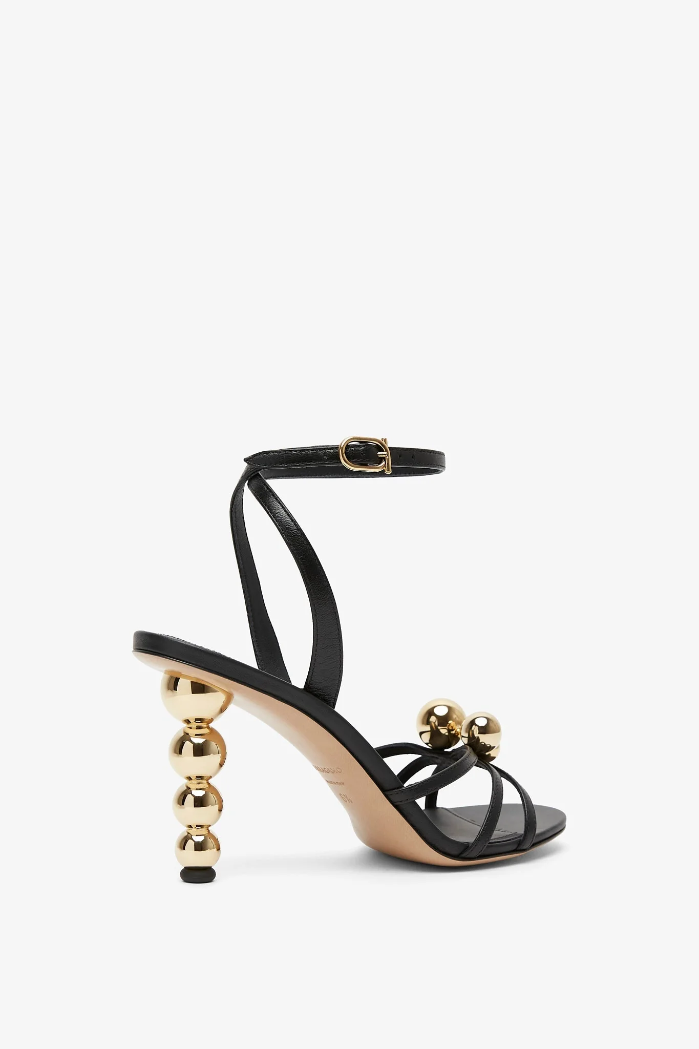 Karina 95 black sandals - Image 3