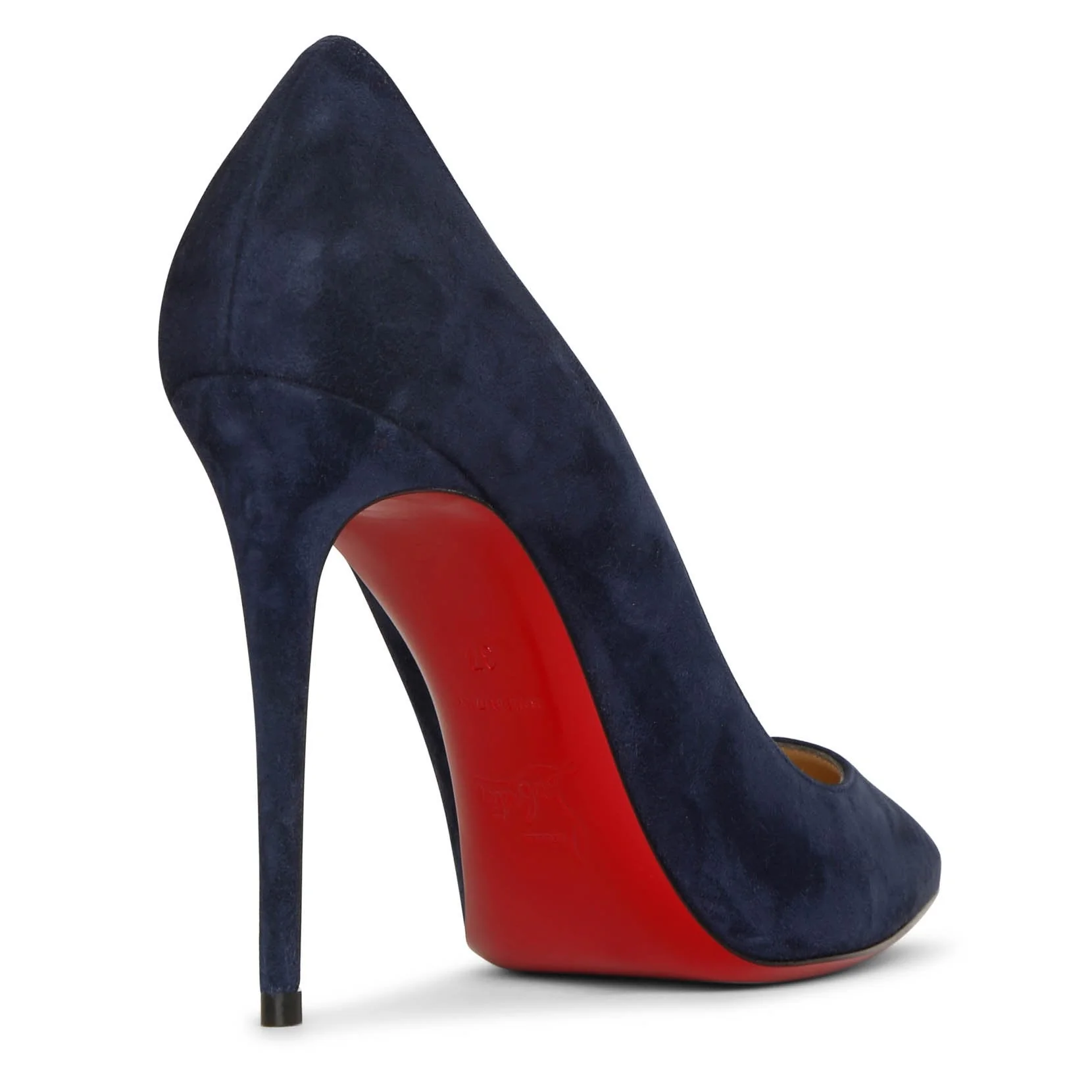 Kate 100 midnight blue suede pumps - Image 3