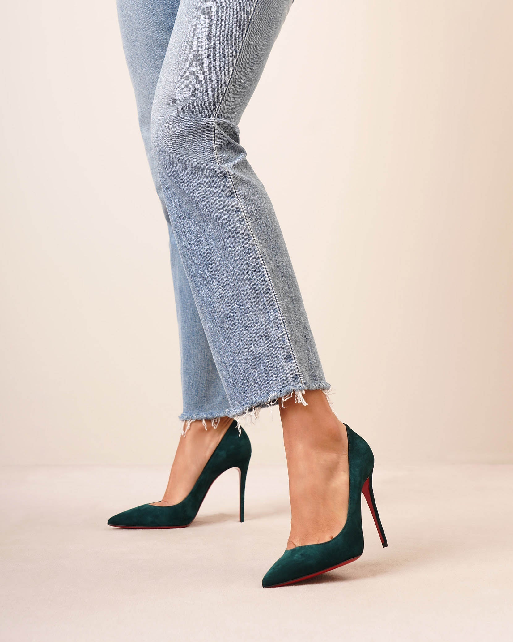 Kate 100 suede pumps - Image 2