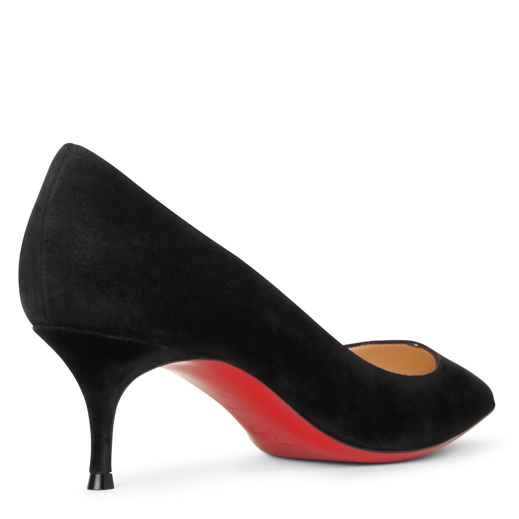 Kate 55 black suede pumps - Image 3
