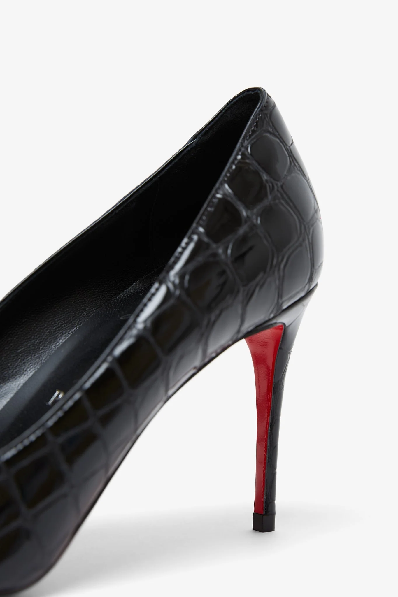 Kate 85 black calf ali pumps - Image 5