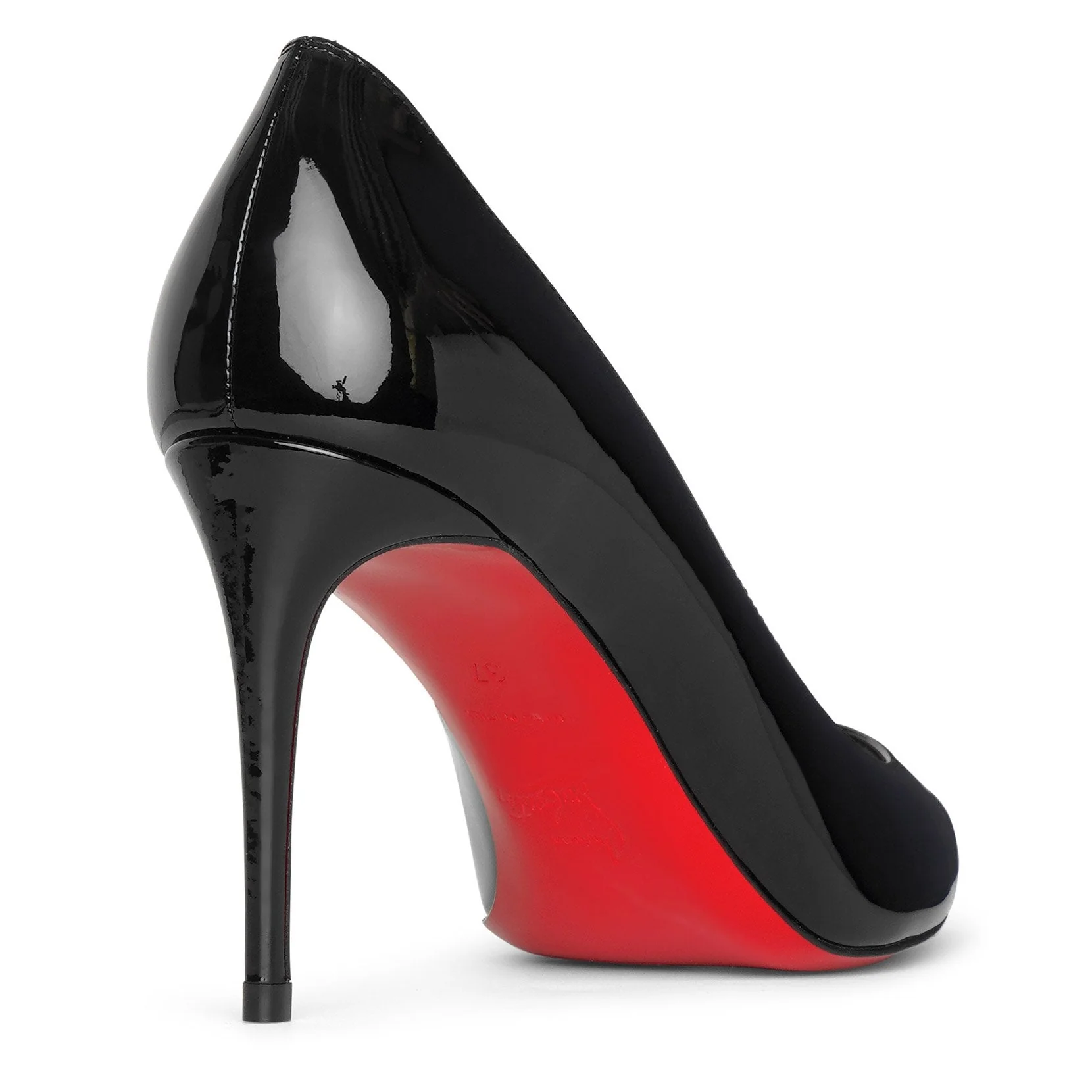 Kate 85 black patent pumps - Image 4