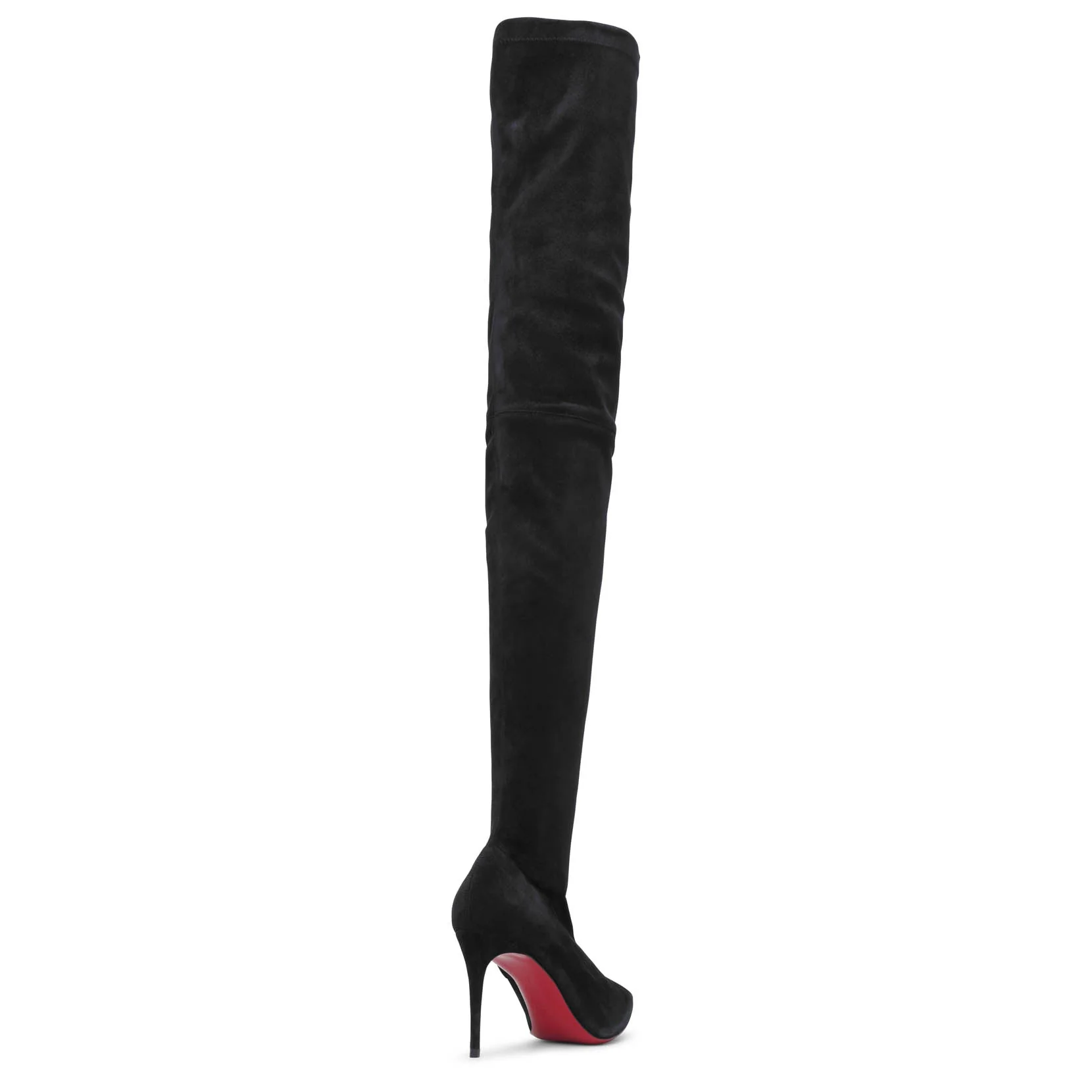 Kate Botta Alta 85 black suede stretch boots - Image 4