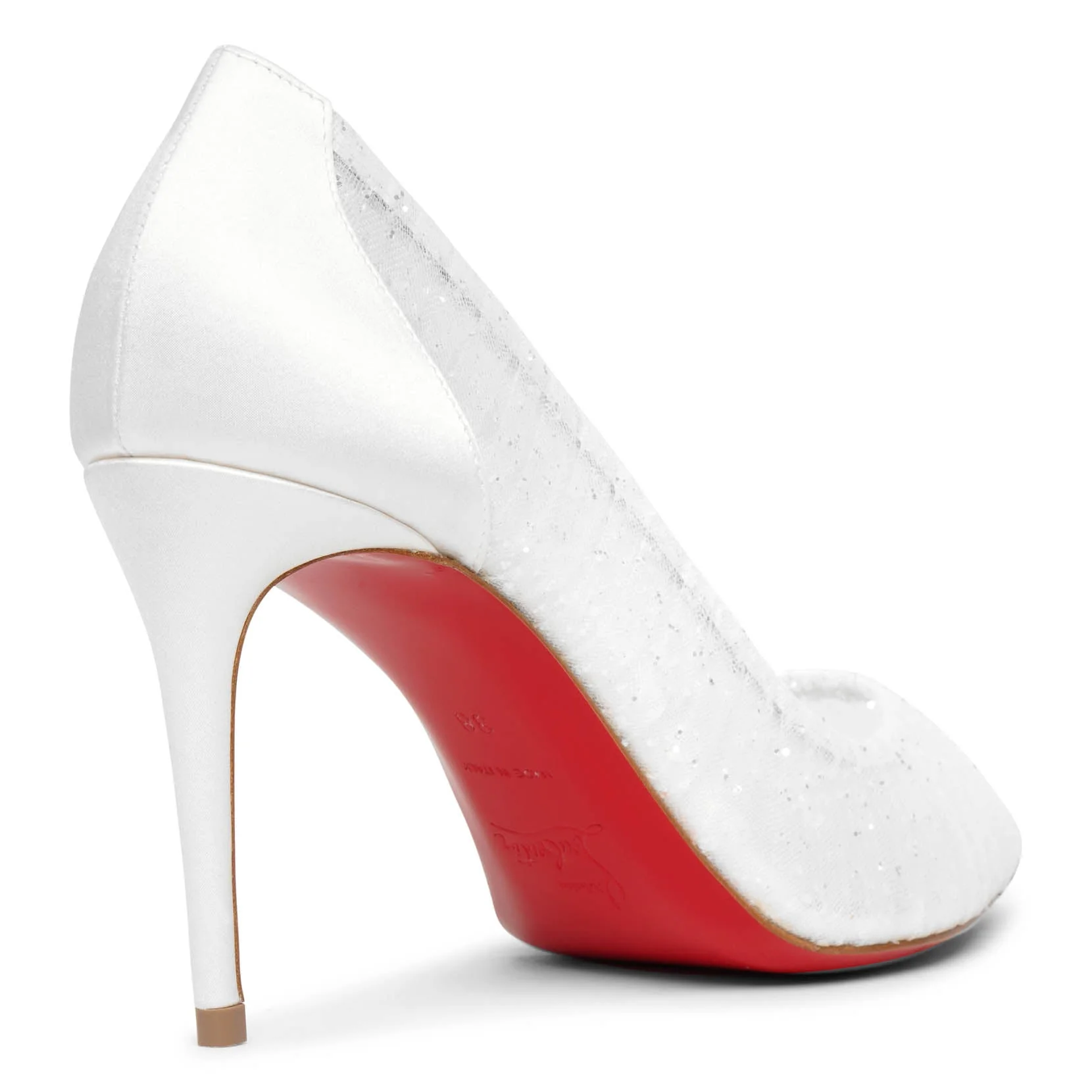 Kate draperia 85 white pumps - Image 4