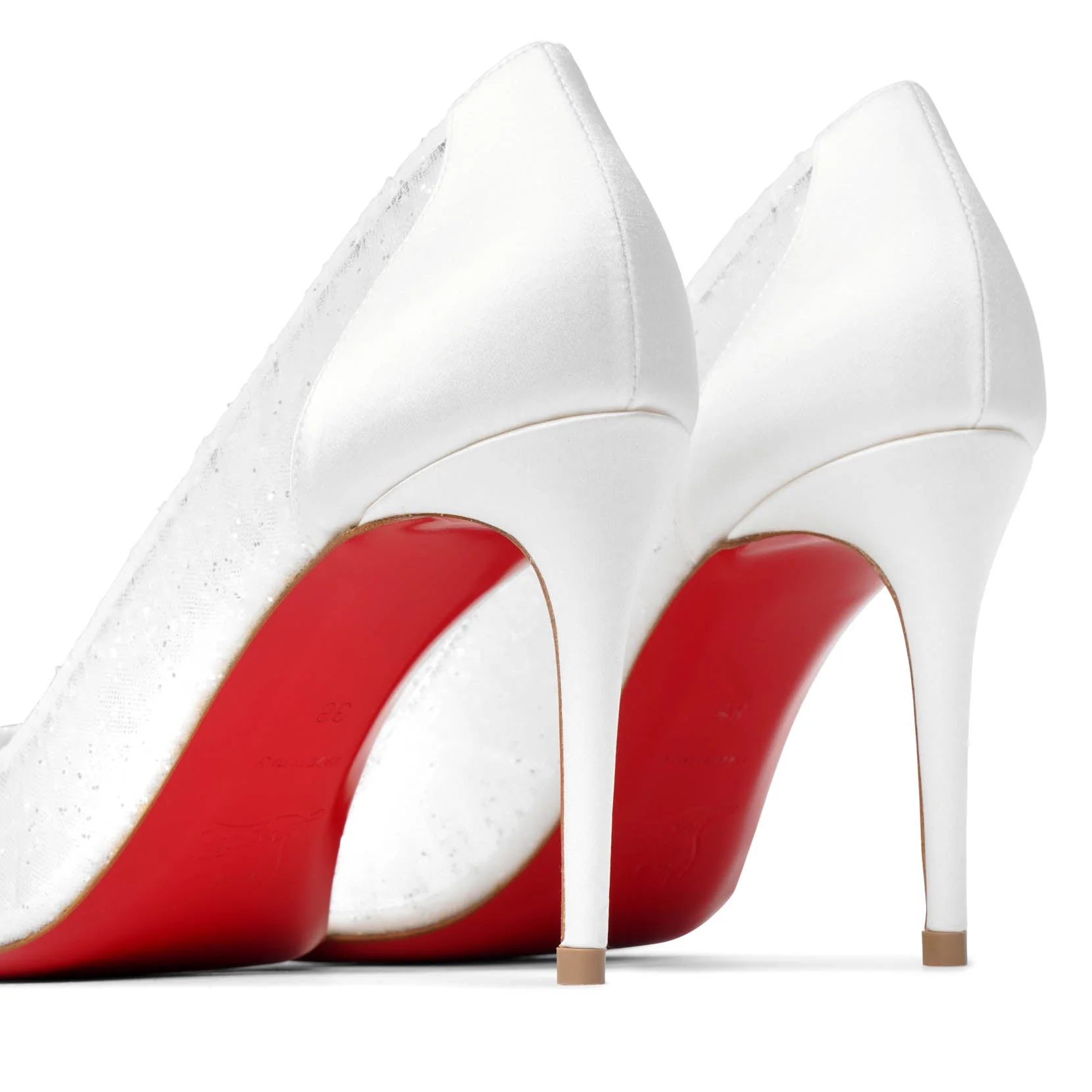 Kate draperia 85 white pumps - Image 5