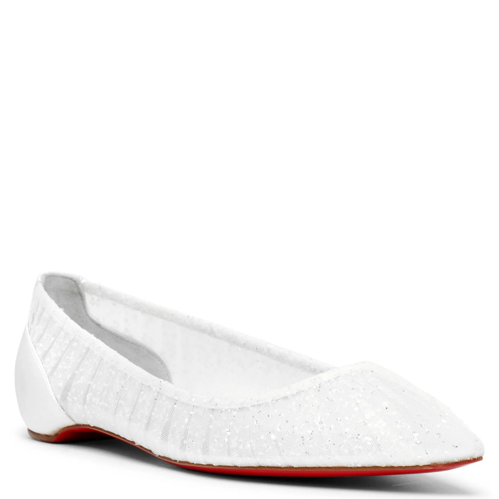 Kate draperia white ballerina flats - Image 3