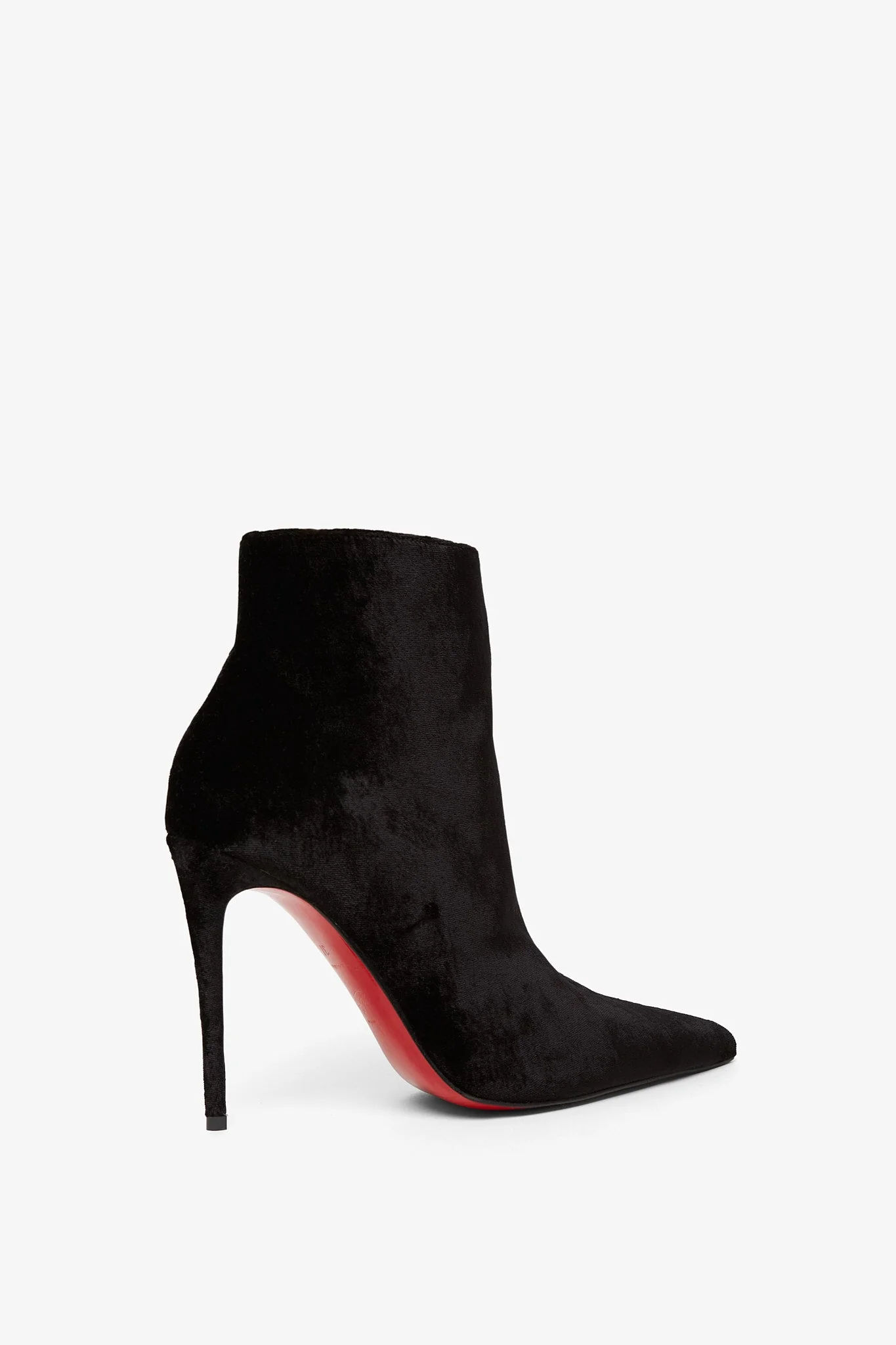 Kate Max 100 black velvet boots - Image 3