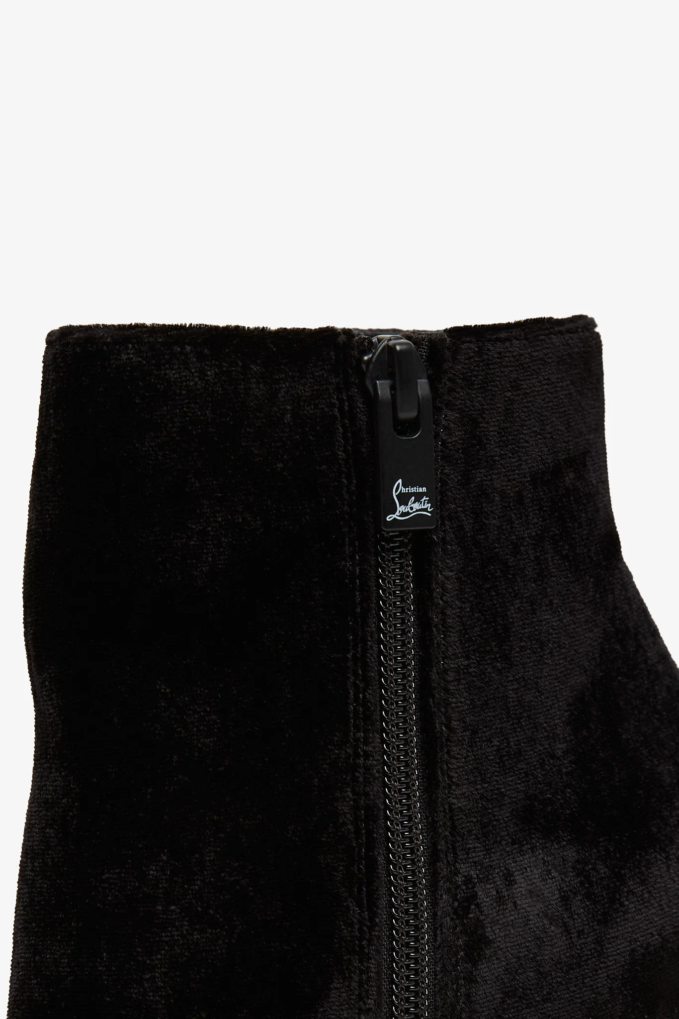 Kate Max 100 black velvet boots - Image 4