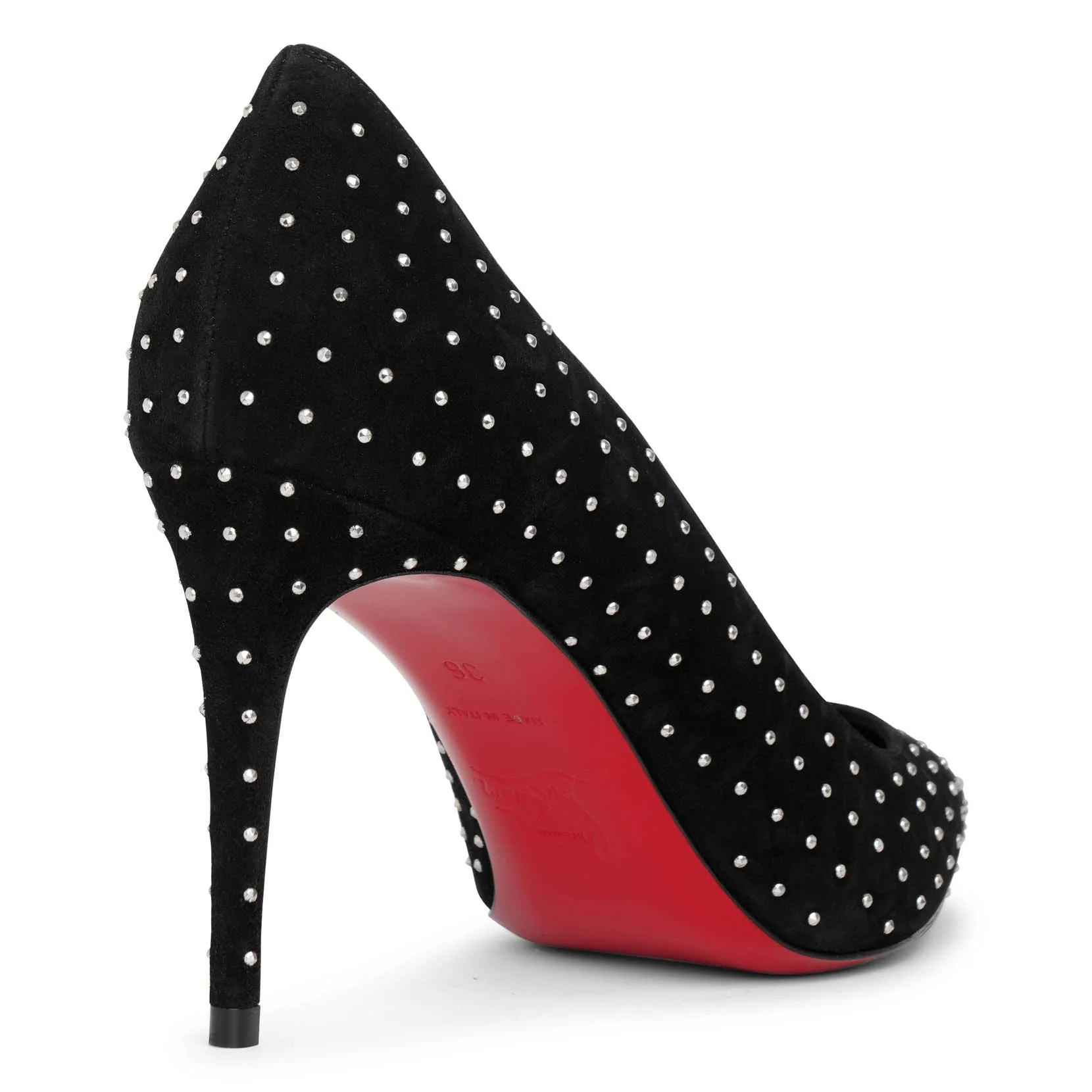 Kate Plume 85 black suede pumps - Image 4