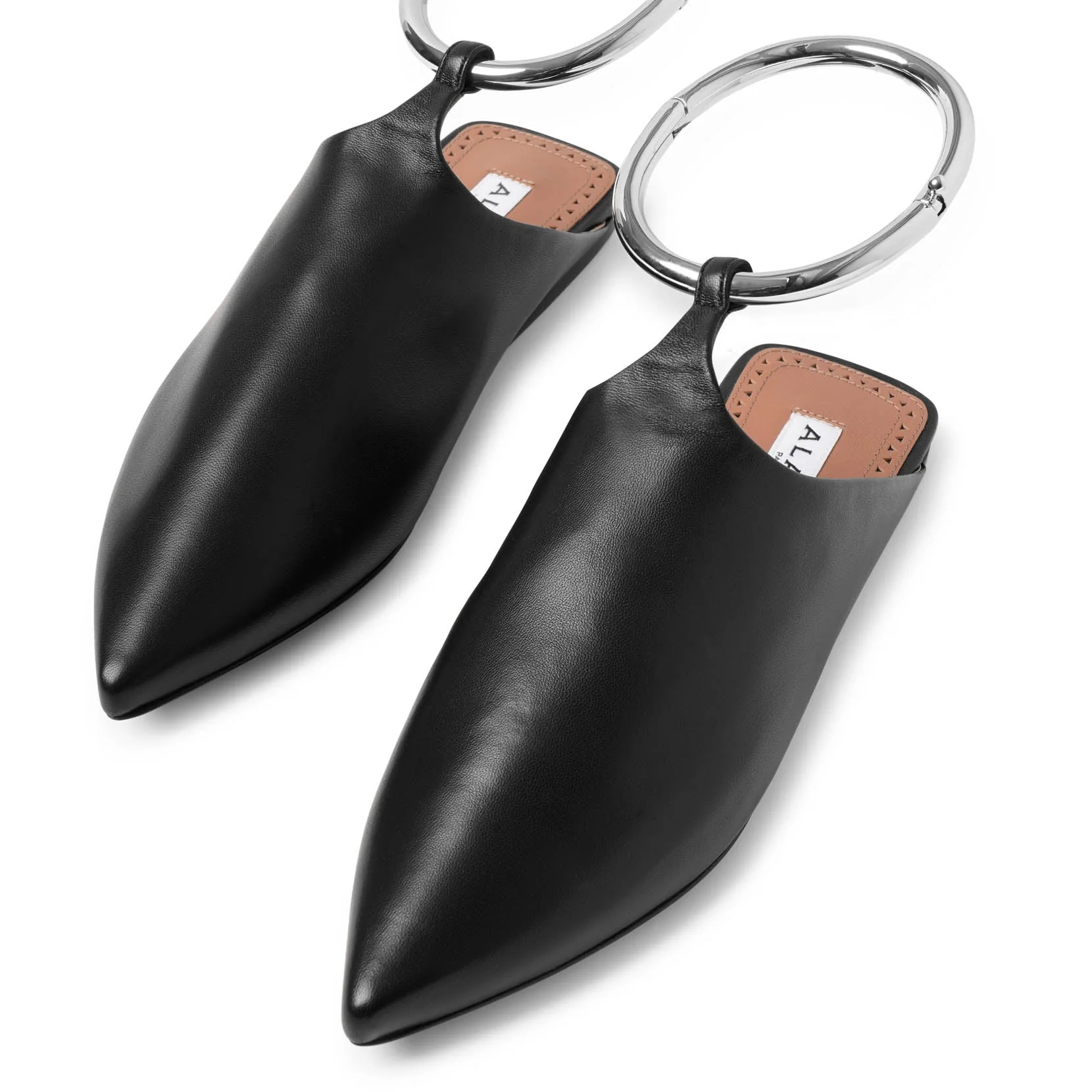 La Babouche leather mule flats - Image 6