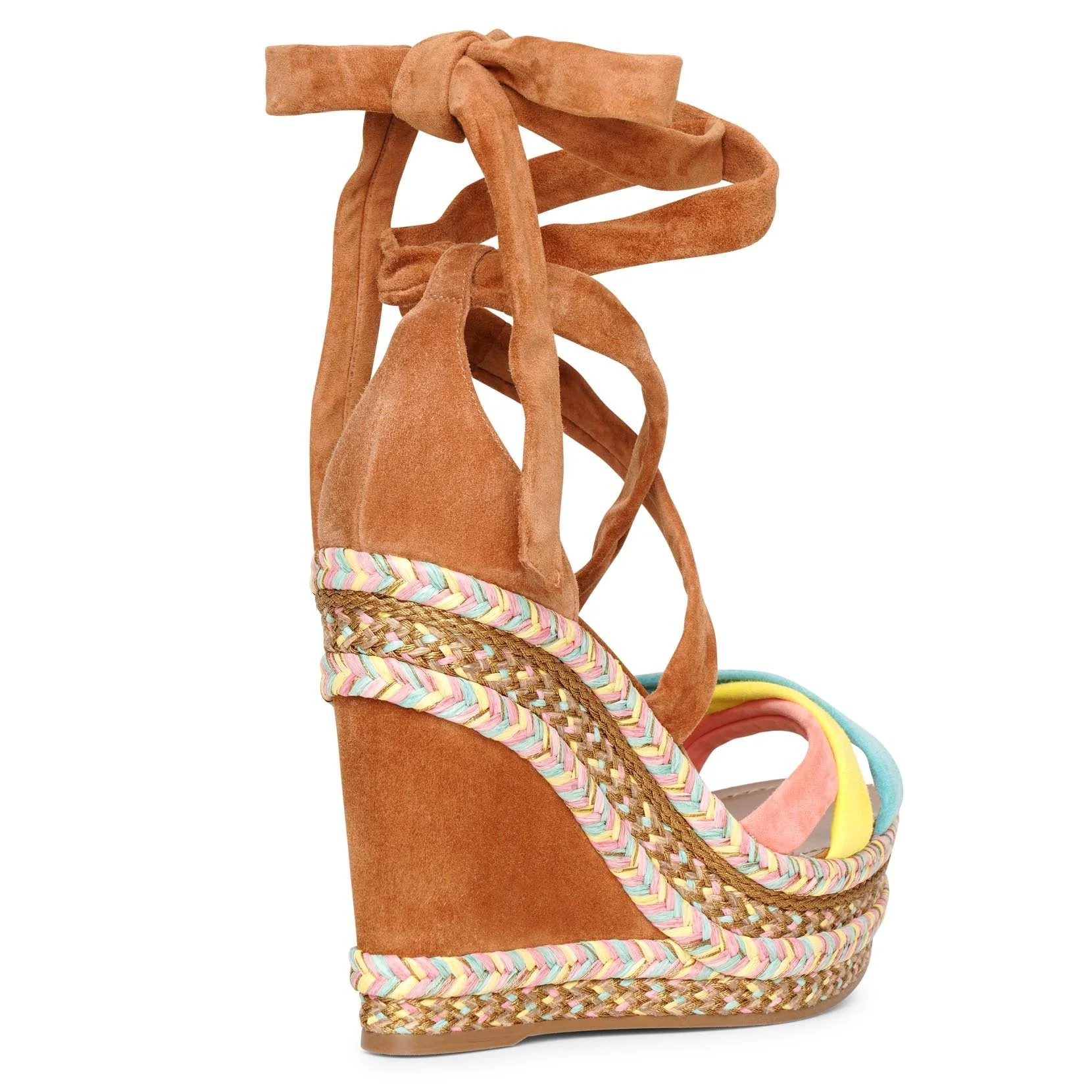Lagoadonna 120 suede wedge espadrilles - Image 4