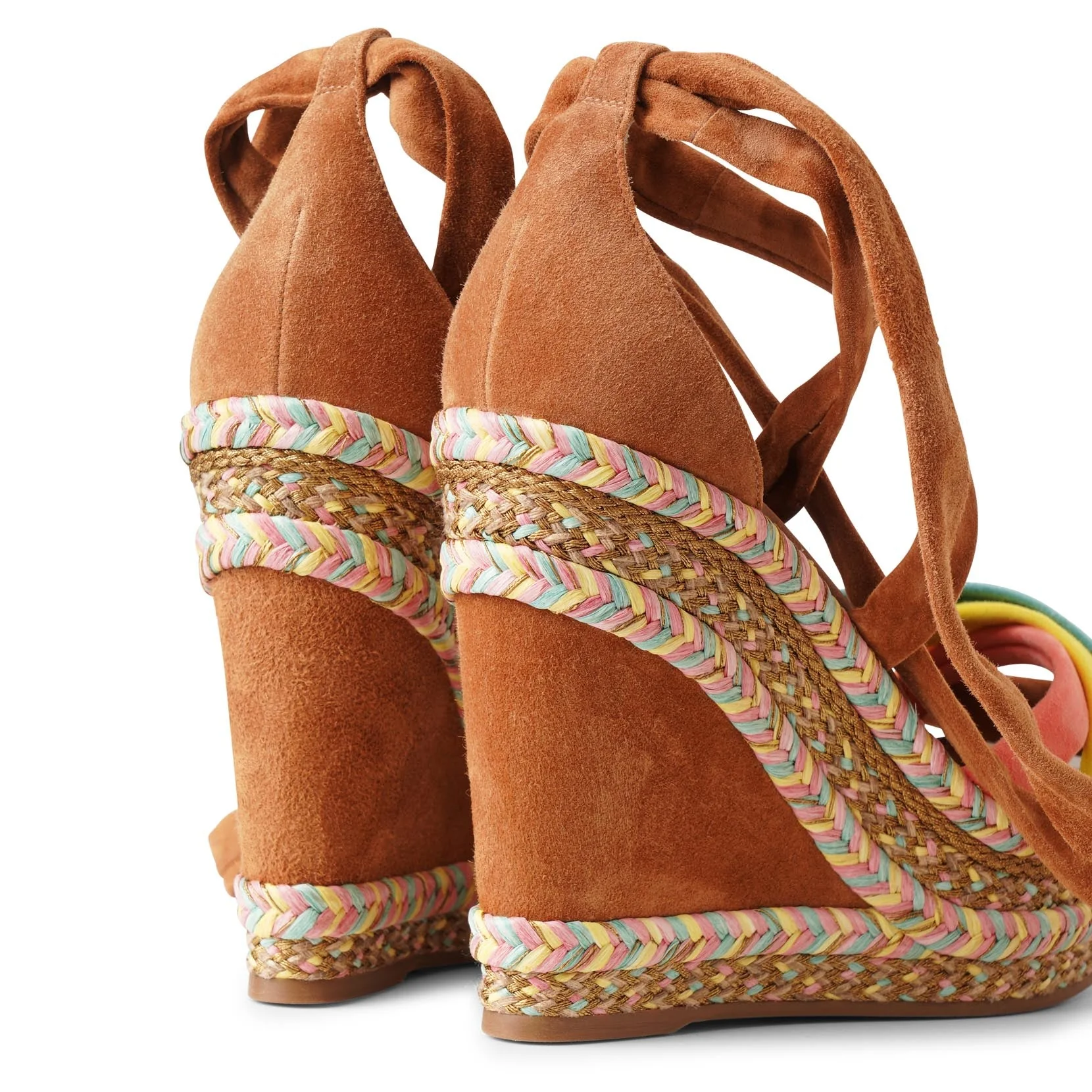 Lagoadonna 120 suede wedge espadrilles - Image 5